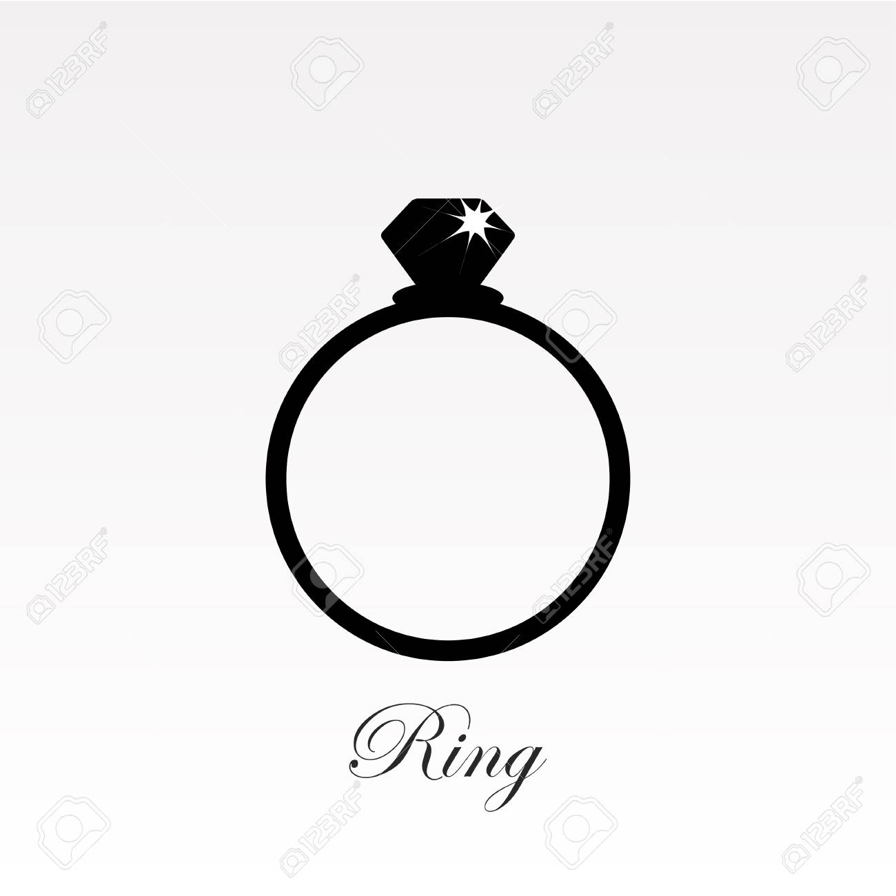 金の結婚指輪はベクトル イラストです のイラスト素材 ベクタ Image