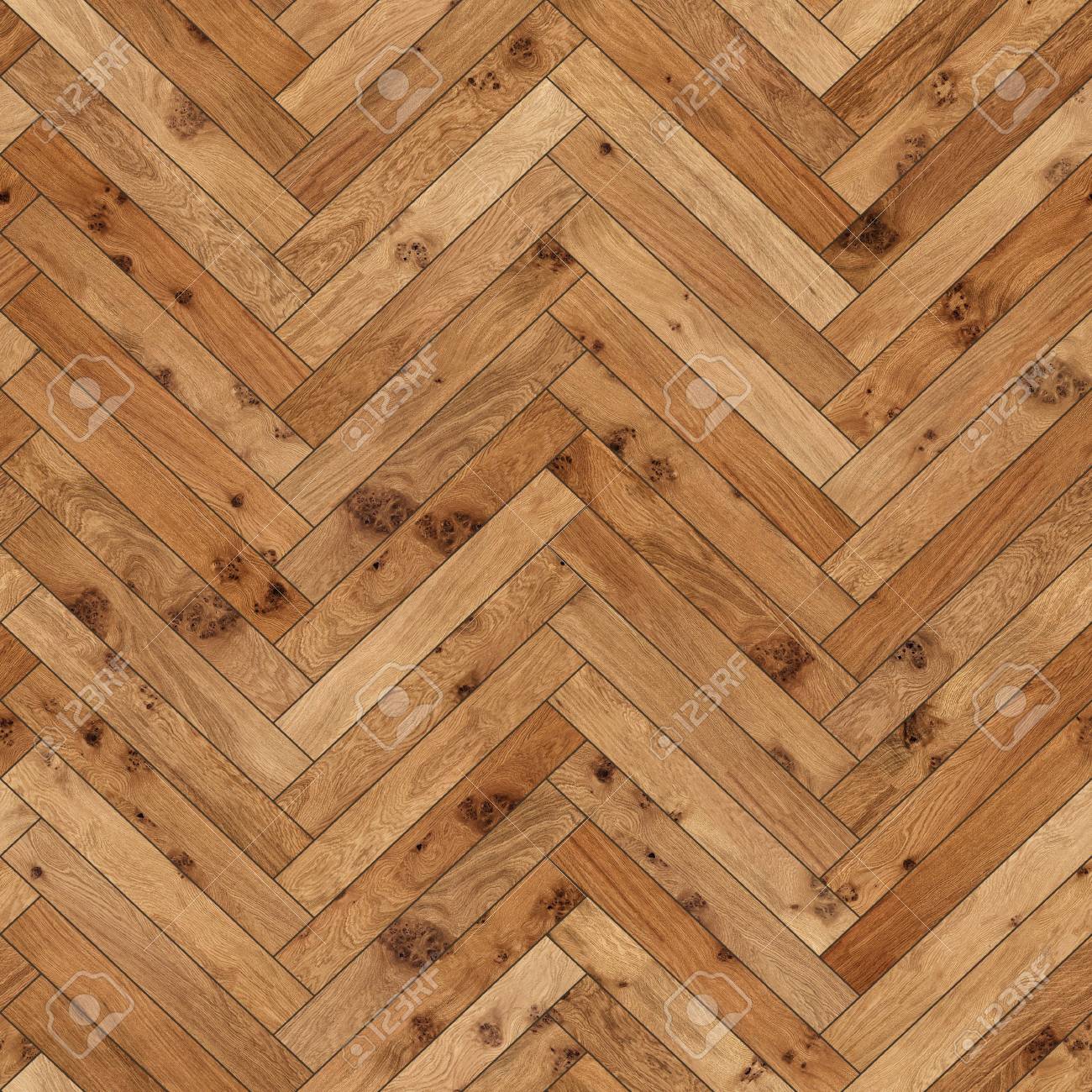 Struttura in parquet di legno senza soluzione di continuità (marrone ... Parquet a spina di pesce