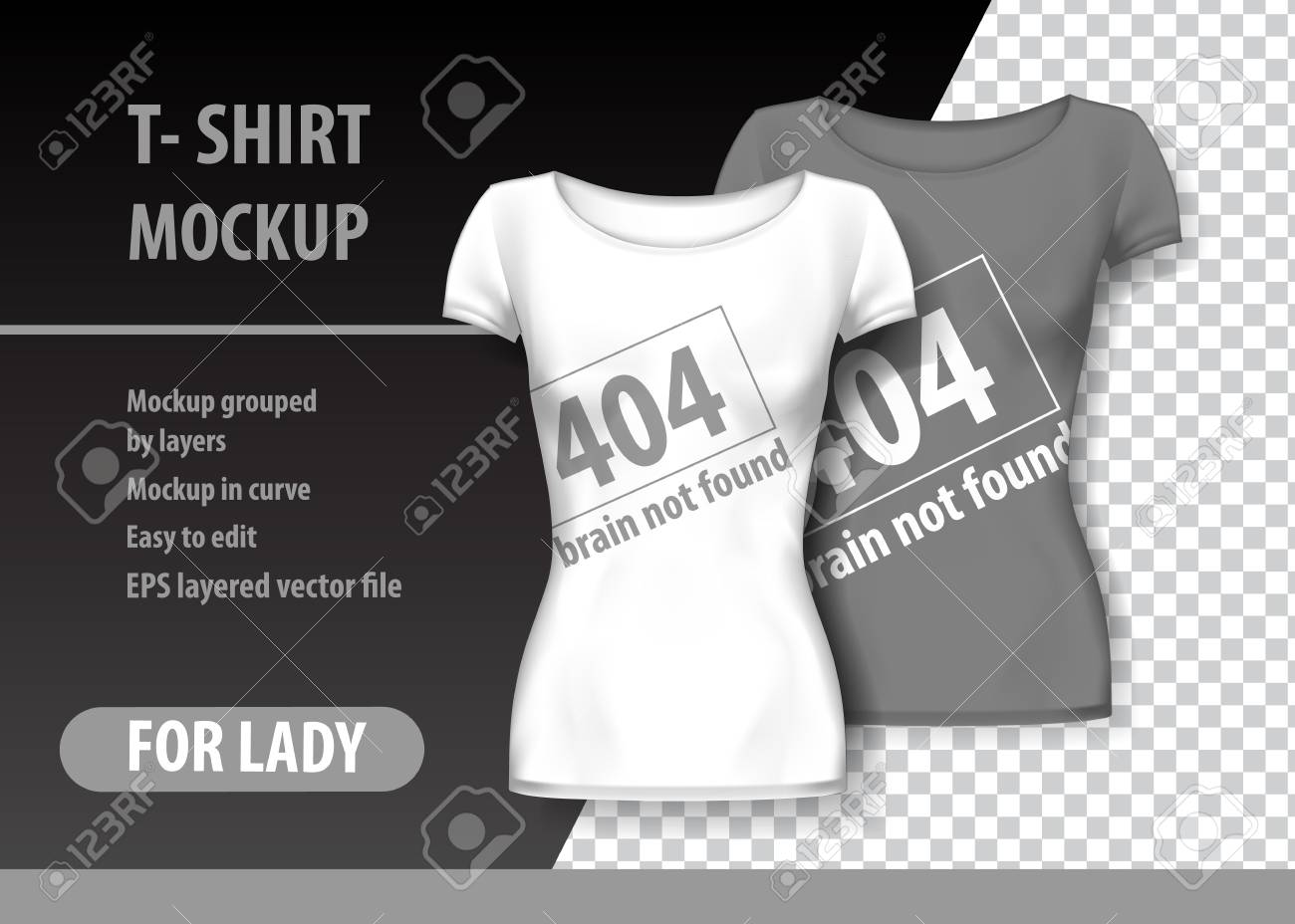 Download 404 Error T Shirt Mockup High Resolution Vector Royalty Free Cliparts Vectors And Stock Illustration Image 114043671
