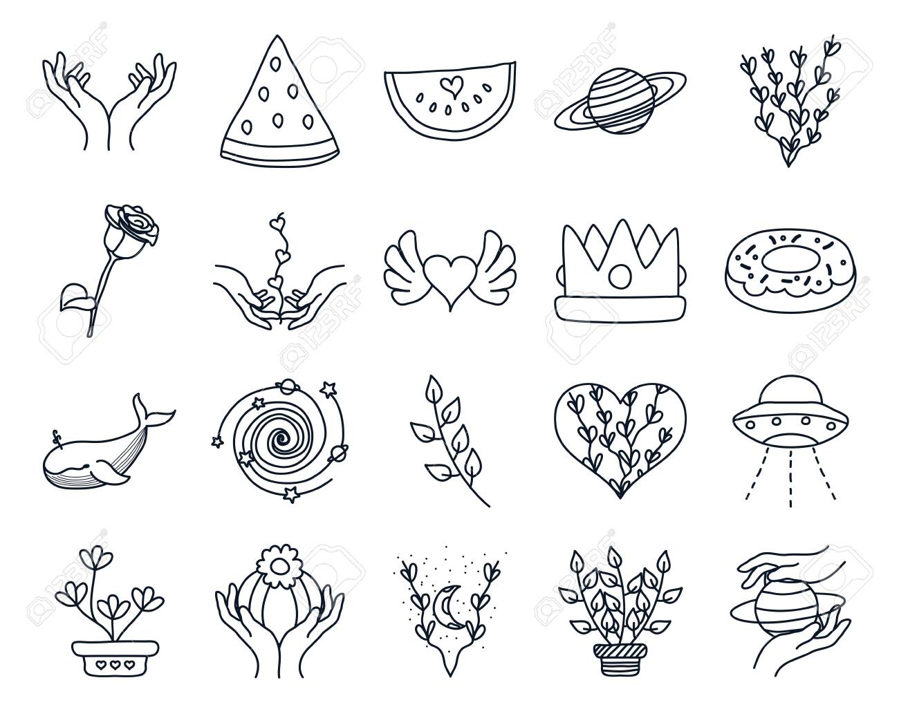 Hands And Minimalist Tattoo Icon Set Over White Background Line Style Vector Illustration Royalty Free Cliparts Vectors And Stock Illustration Image Hands And Minimalist Tattoo Icon Set Over White Background Line Style Vector Illustration Royalty Free Cliparts Vectors And Stock Illustration Image