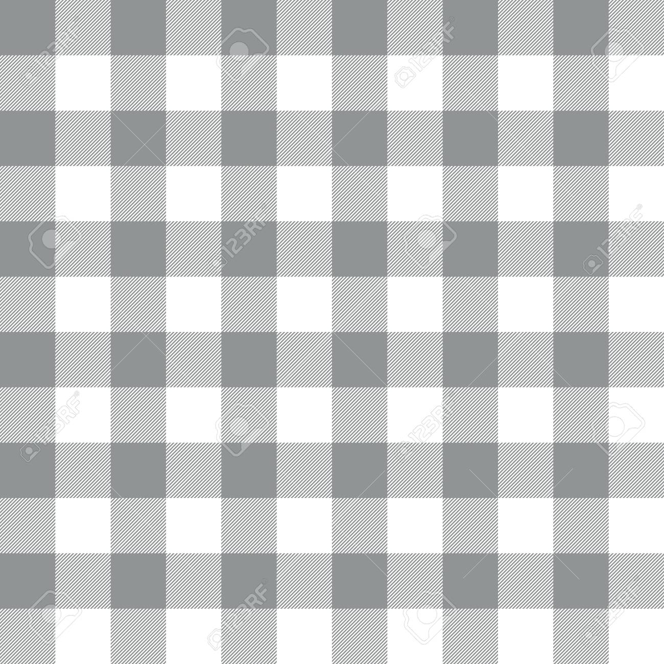 シームレスなグレー ギンガム チェック パターンの壁紙の背景 のイラスト素材 ベクタ Image 0930