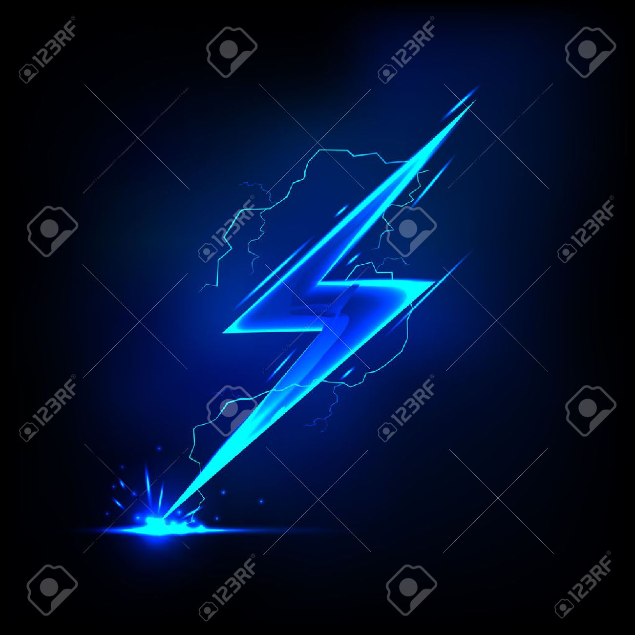 電気的効果ときらめく稲妻のイラスト のイラスト素材 ベクタ Image 電気的効果ときらめく稲妻のイラスト のイラスト素材 ベクタ Image