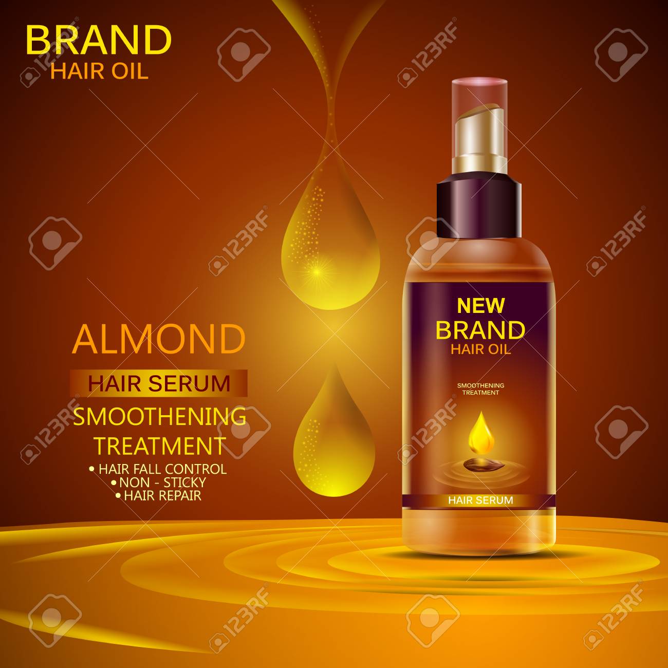 hair smoothening serum