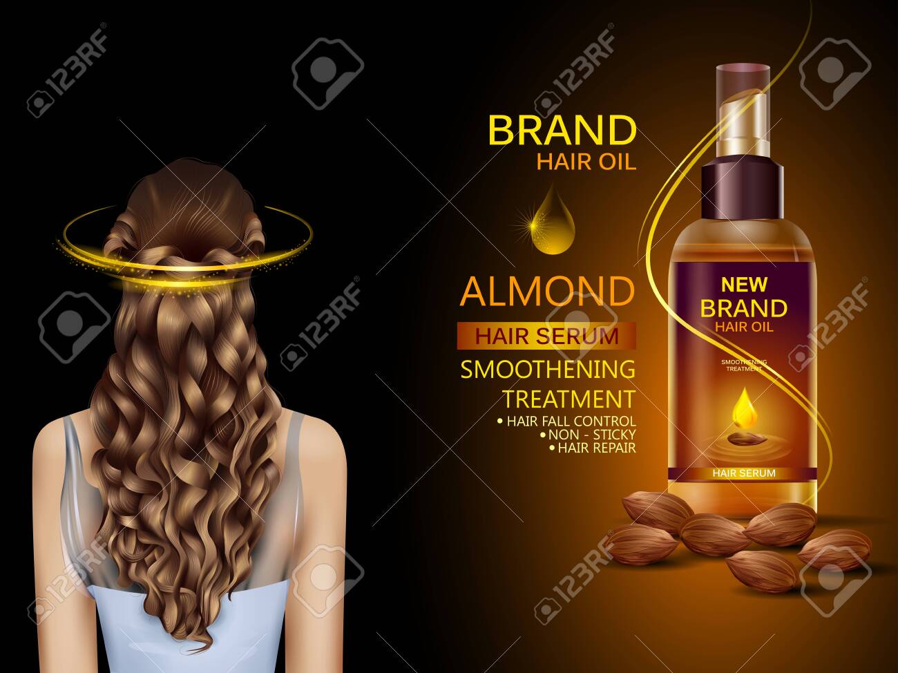 hair smoothening serum