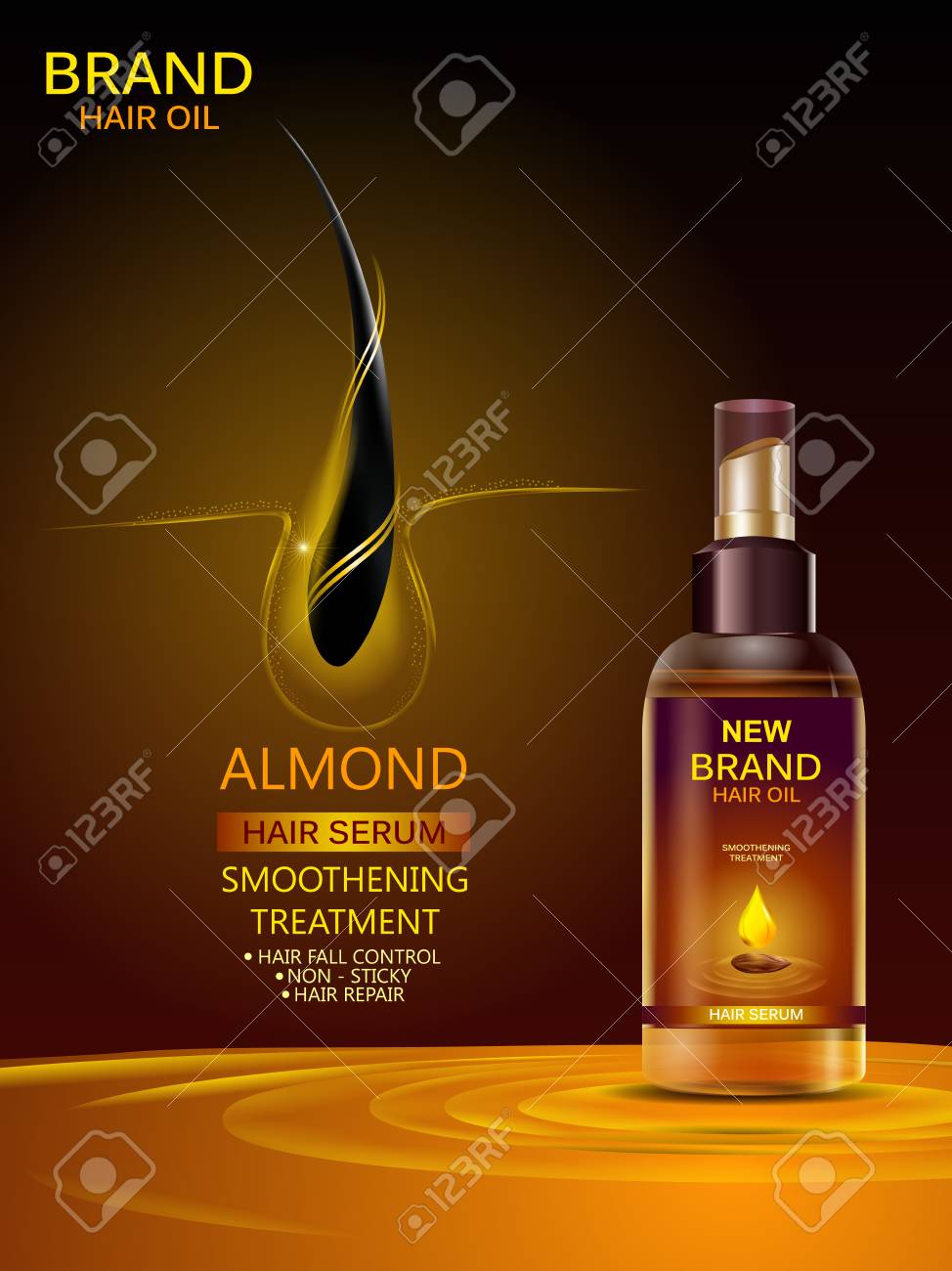 hair smoothening serum