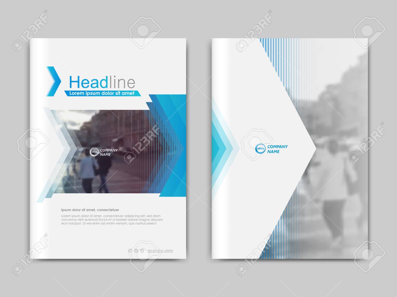 annual report presentation brochure front page report book front page report