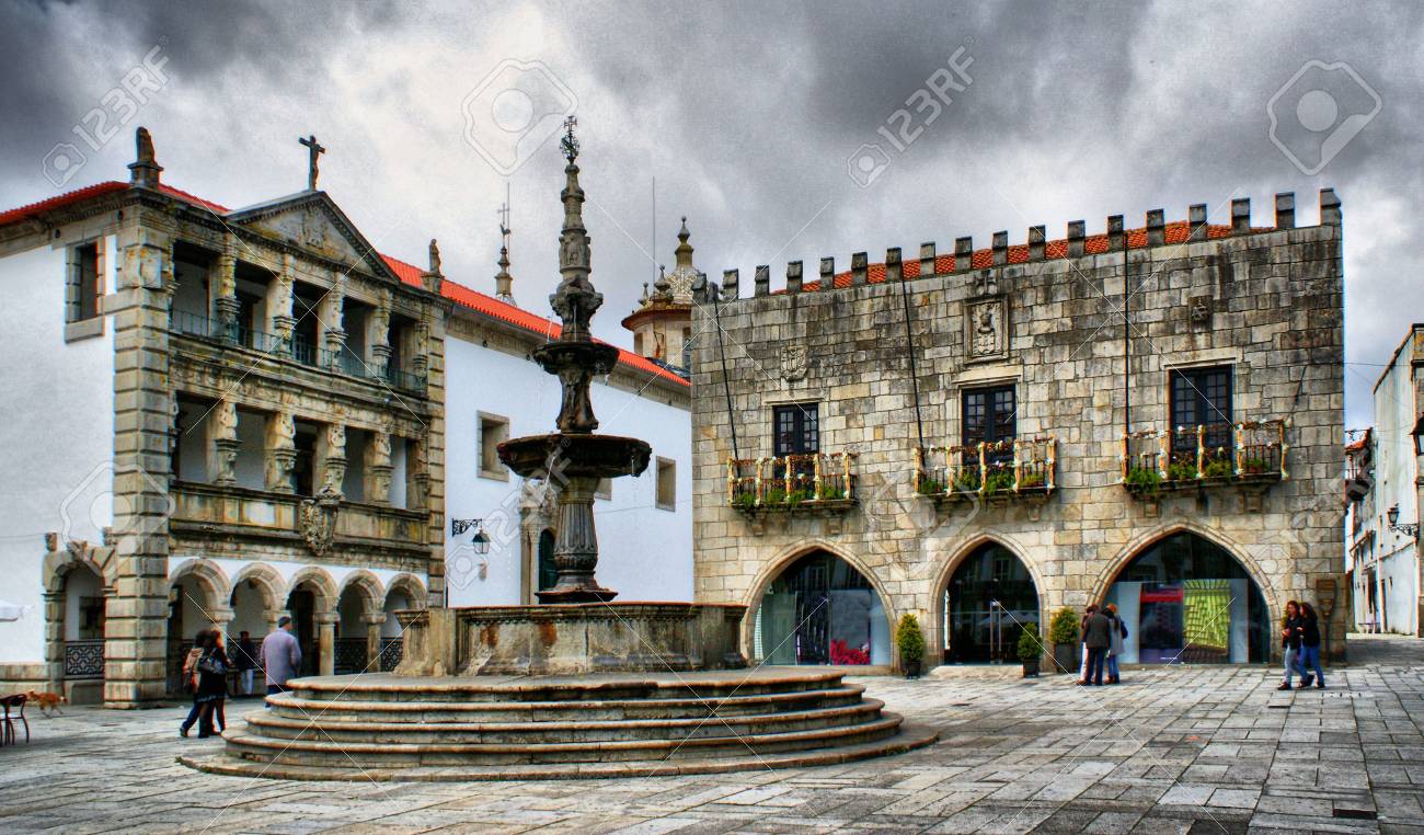 Praca da Republica in Viana do Castelo, Portugal - 47300804 Praca da Republica in Viana do Castelo, Portugal - 47300804