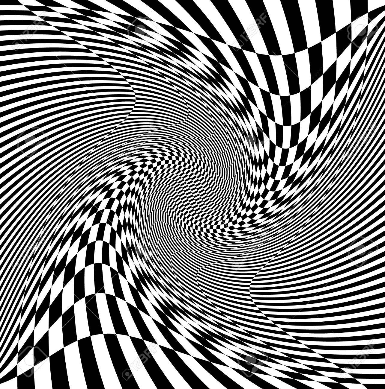 abstract distorted background checkered