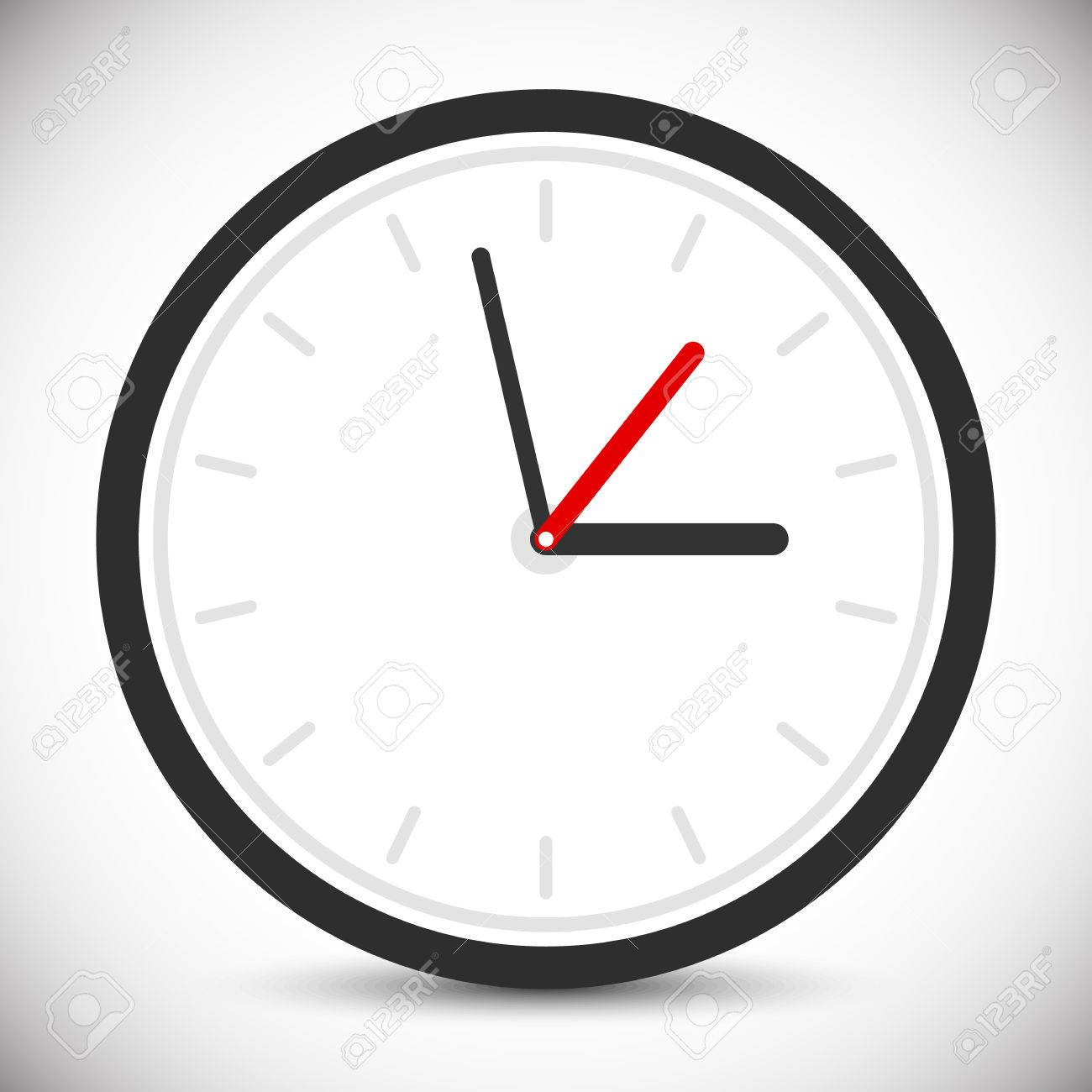 wall clock icon instrument of time clock sign symbol royalty free