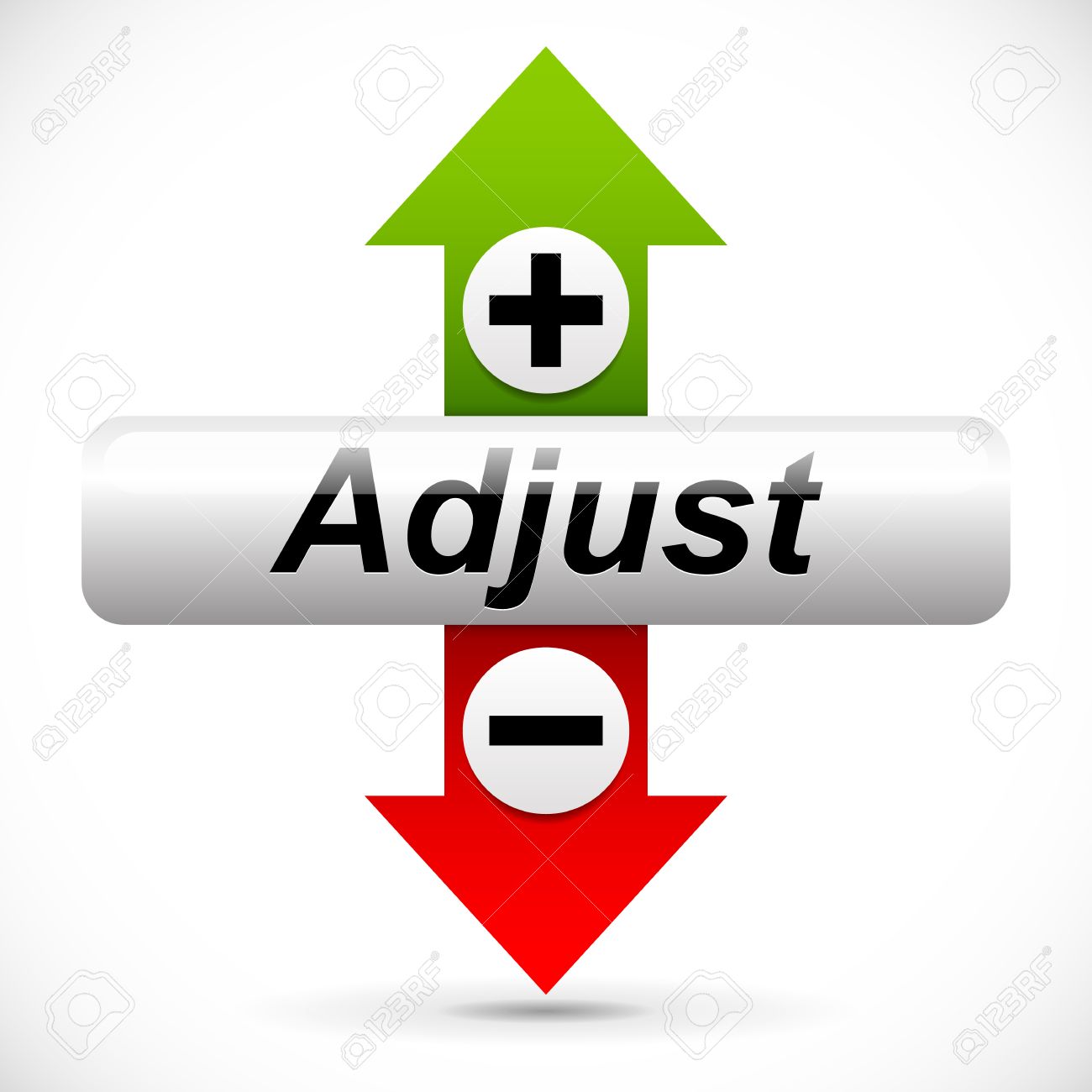vertical adjustment adjust up down graphics royalty free cliparts