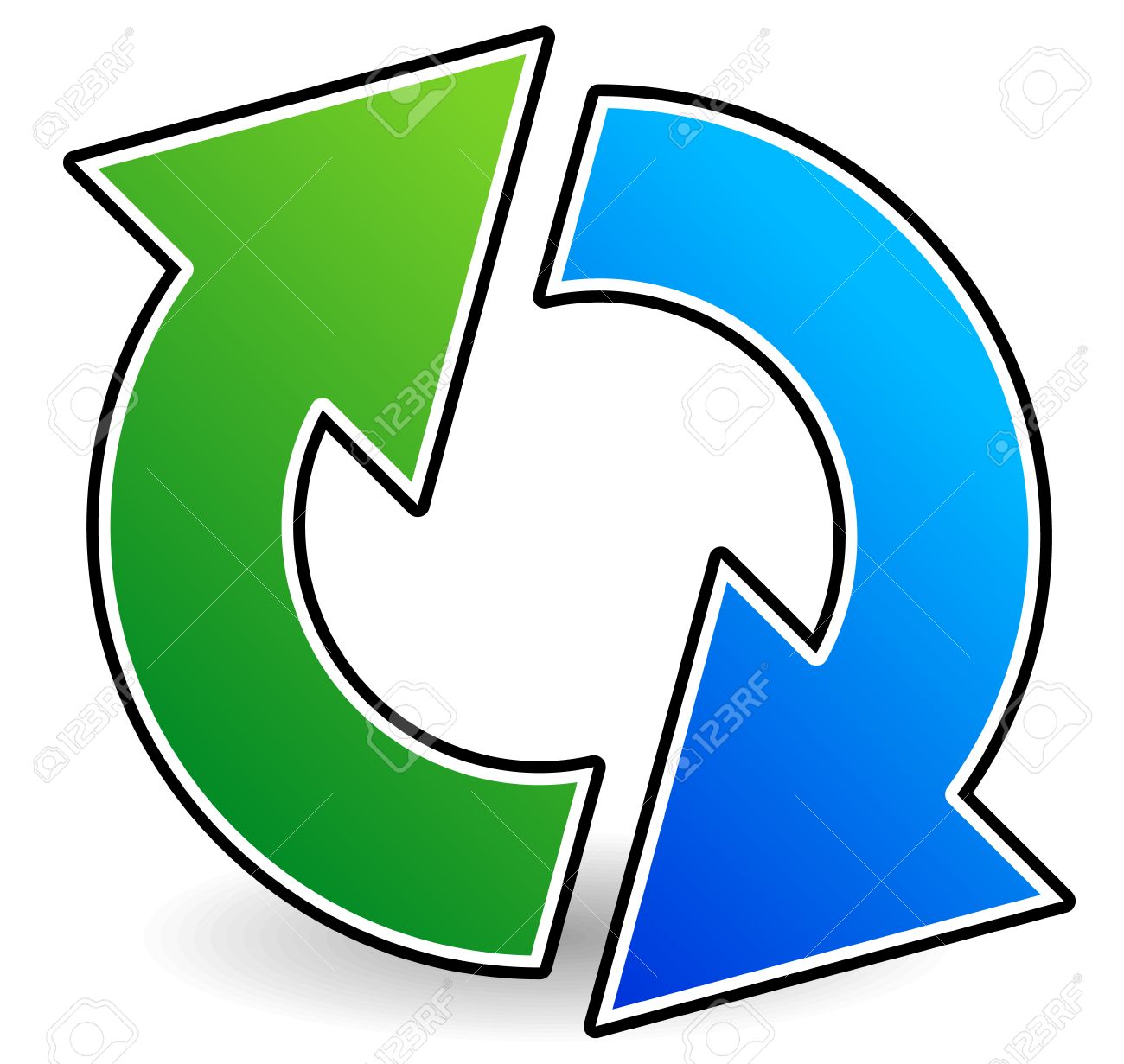 circle arrows
