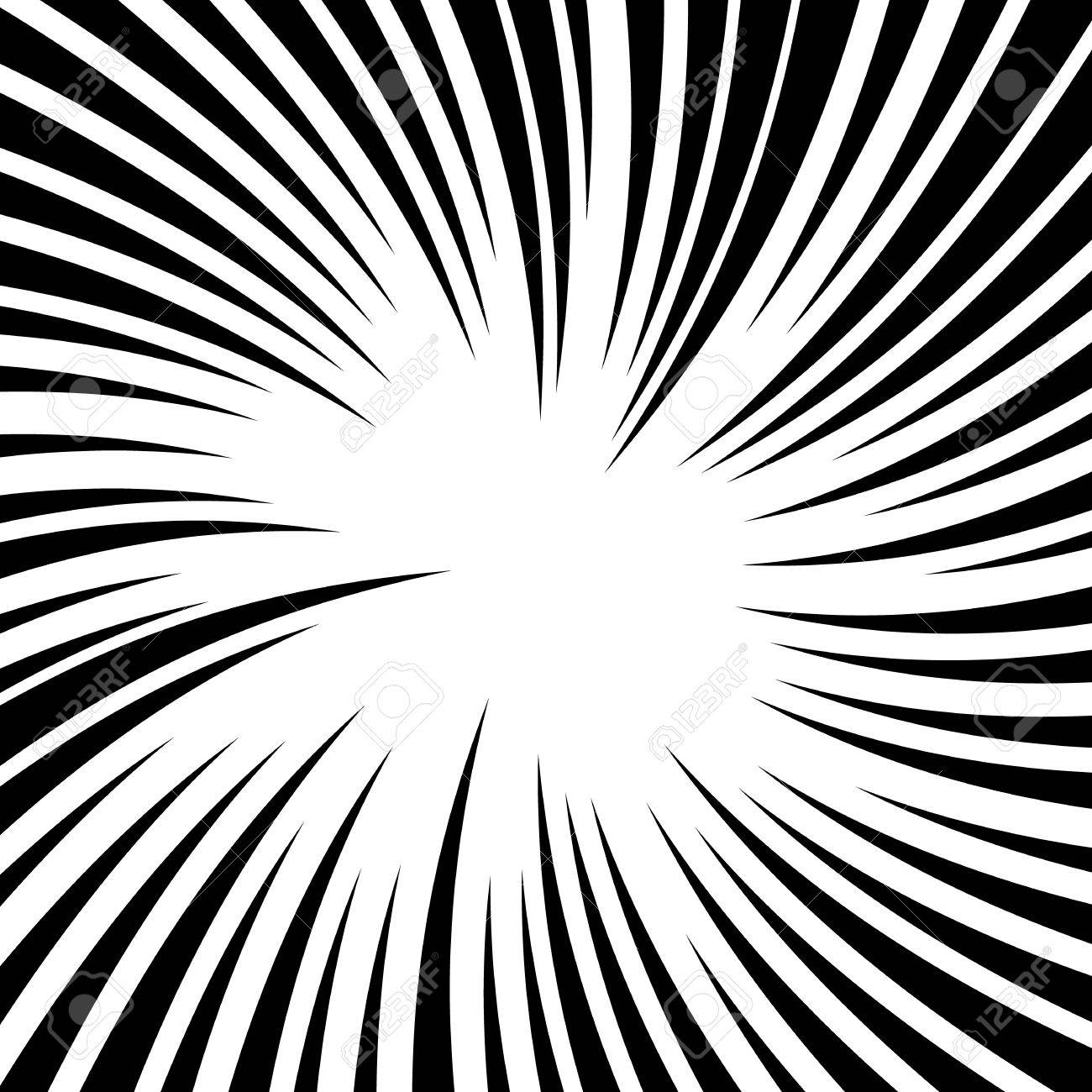 回転 回転効果線を放射します 抽象的なベクトルの背景 のイラスト素材 ベクタ Image