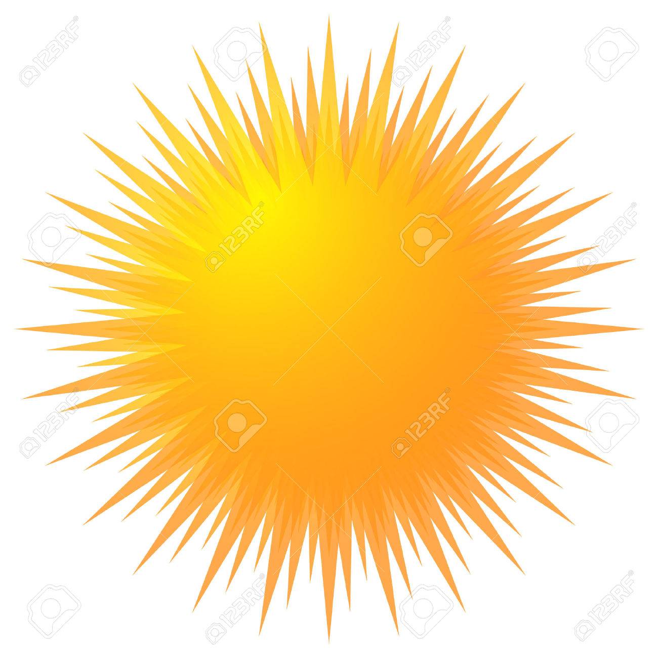 starburst shape abstract explosion