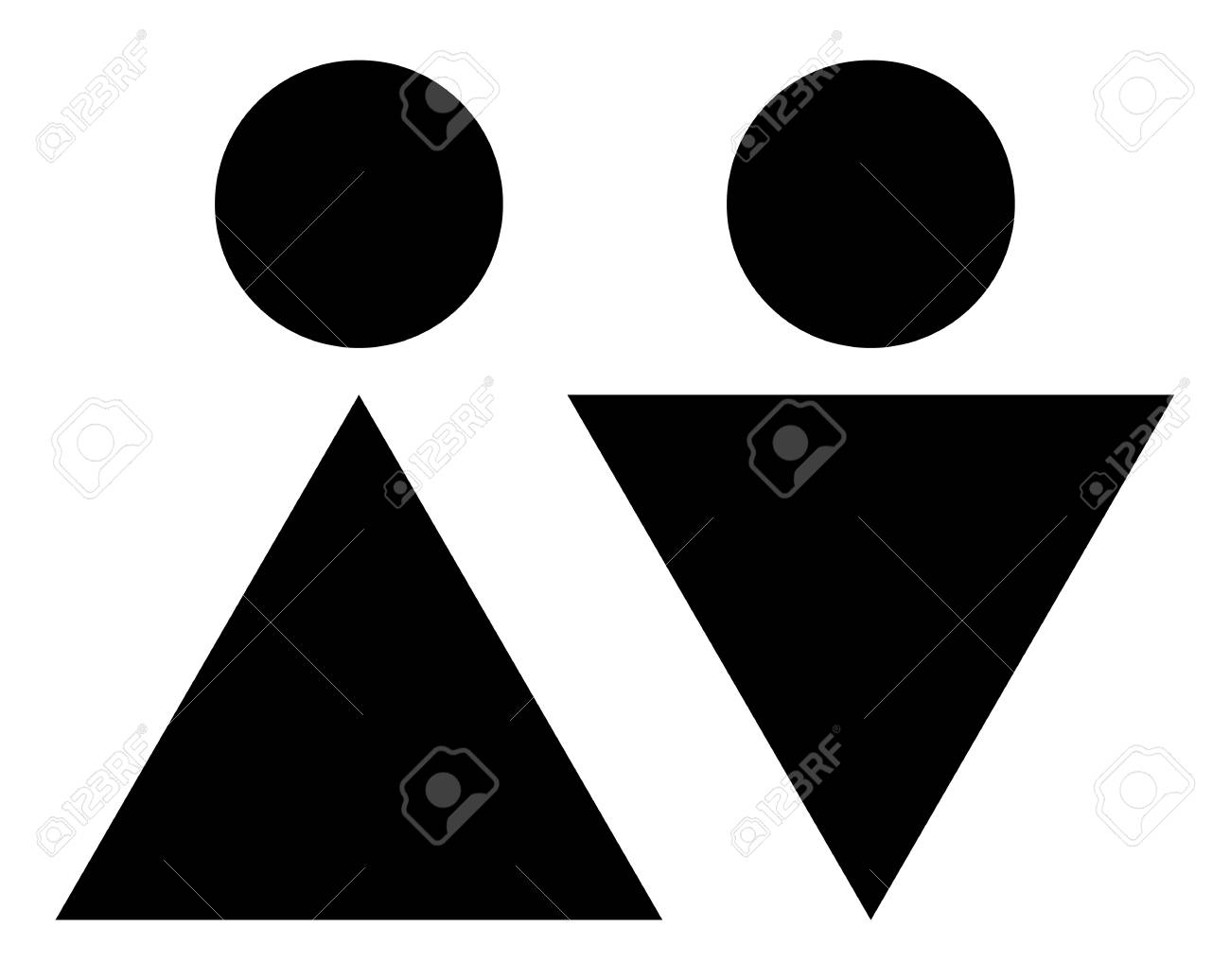 Effortlessly printable / cuttable person lady restroom signs and symptoms photo relating to Printable Restroom Signs identified as Simply just printable / cuttable guy lady restroom indications
