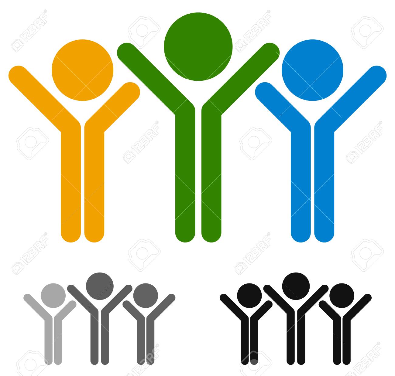 Set Vector Stick Figures Stickman Woman Stock Vector (Royalty Free)  187163210 | Shutterstock, image size:1300x1239