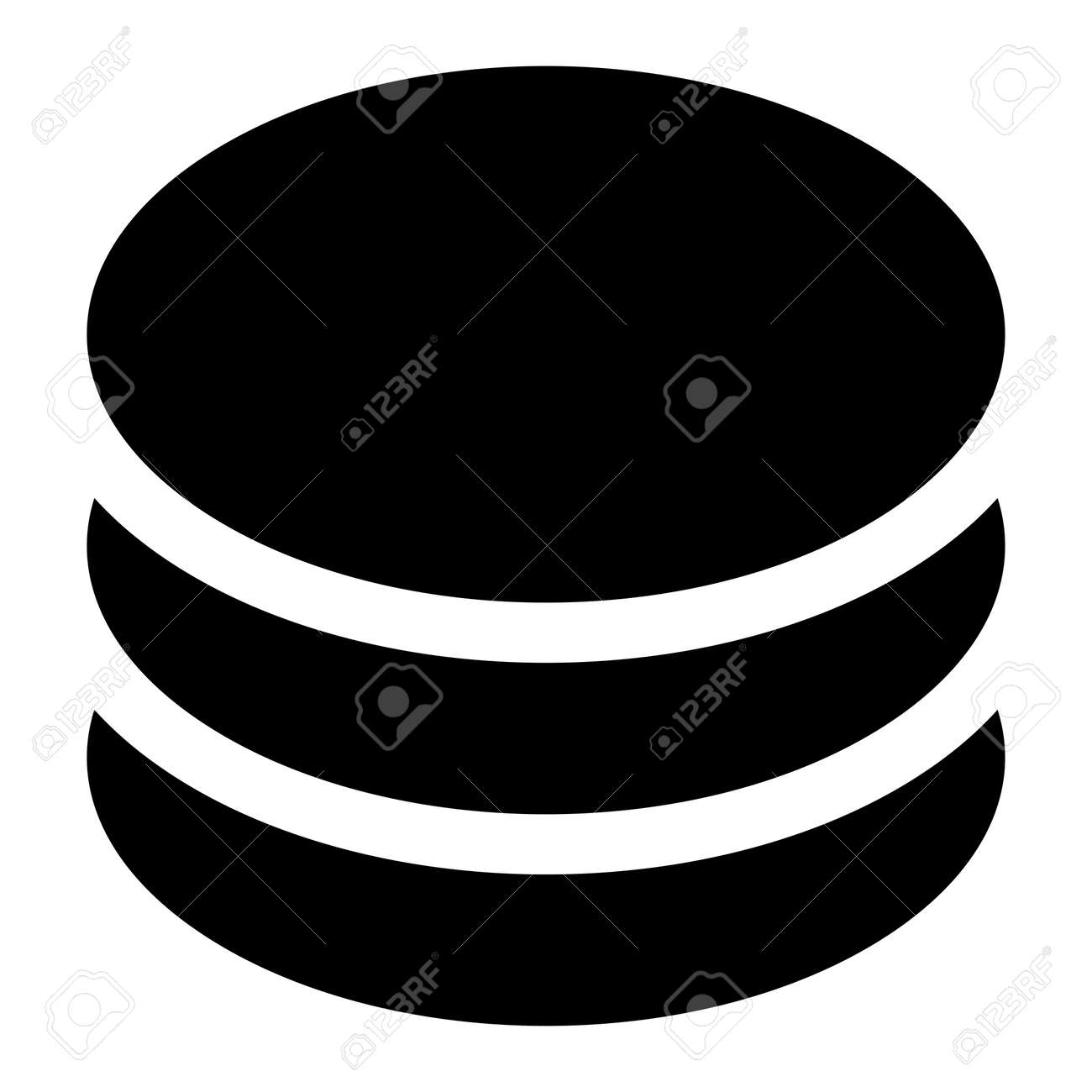 데이터 센터, HDD, 하드 디스크 드라이브 웹 호스팅 아이콘, 기호. 아카이브, 복구, 메인프레임 기술, 기술 아이콘. 데이터베이스,  데이터뱅크 그림 - 스톡 벡터 그림, 클립 아트 그래픽 로열티 무료 사진, 그림, 이미지 그리고