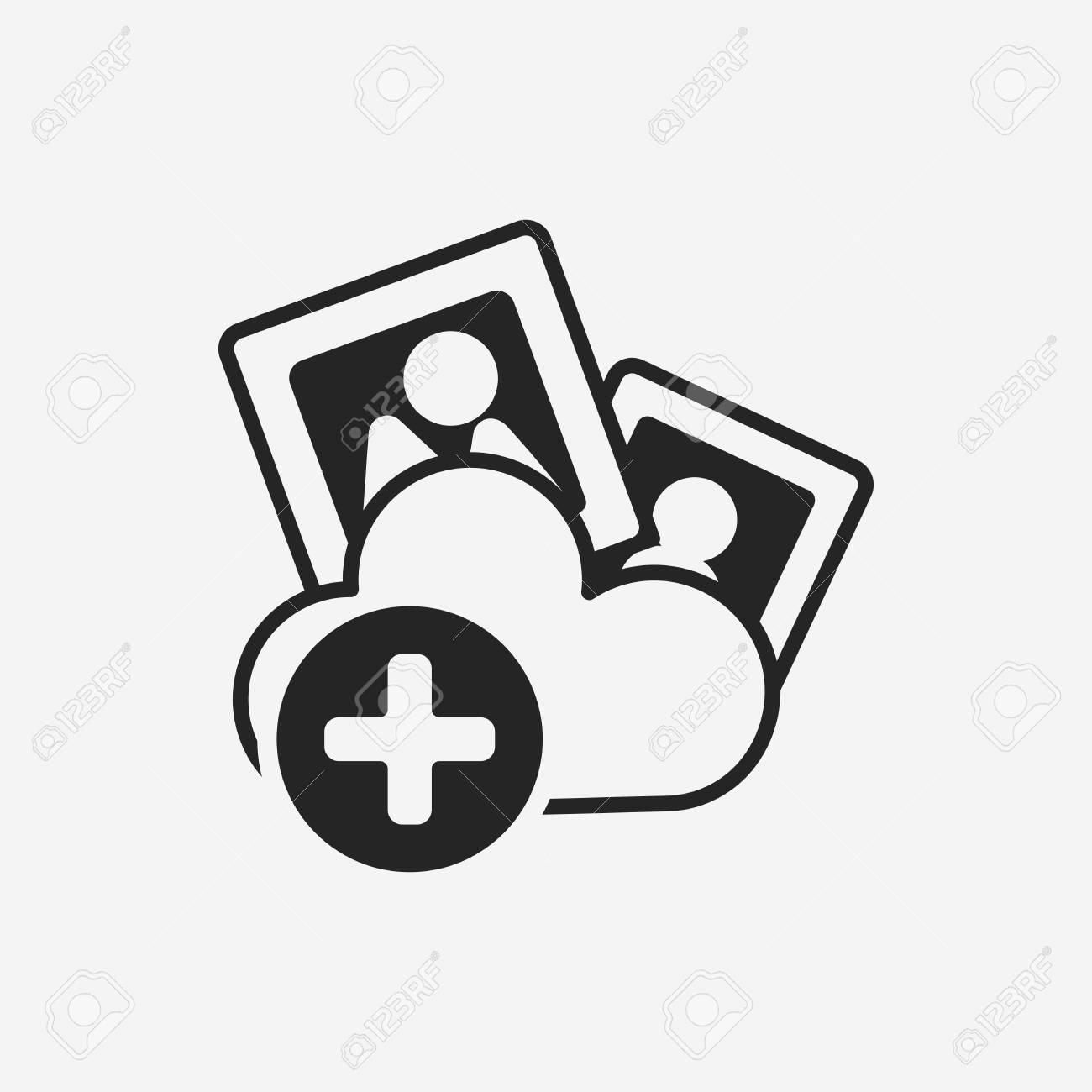 Icloud Icon Royalty Free Cliparts Vectors And Stock Illustration