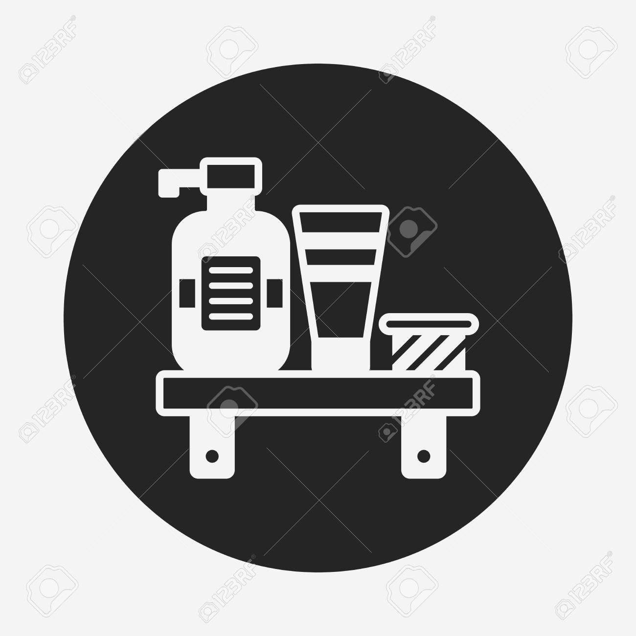 シャンプー アイコンのイラスト素材 ベクタ Image 4270