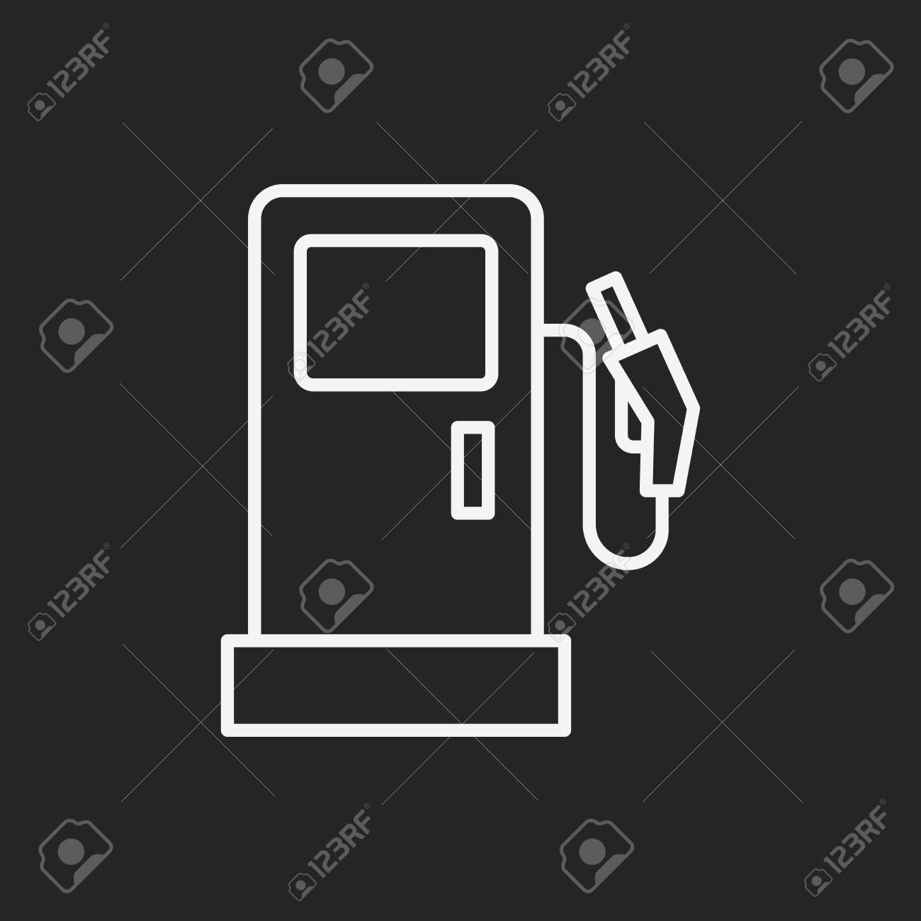 ガソリン スタンド ライン アイコンのイラスト素材 ベクタ Image ガソリン スタンド ライン アイコンのイラスト素材 ベクタ Image