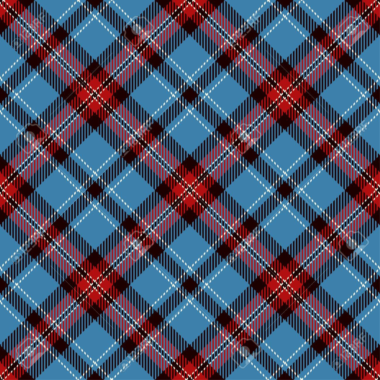 タータン チェック柄のシームレスなパターン背景 伝統的なスコットランドの飾り シームレスなタータンのタイル トレンディなベクトル イラスト壁紙 のイラスト素材 ベクタ Image