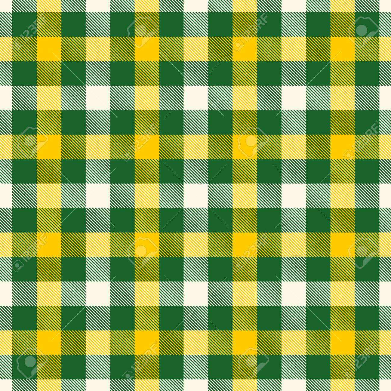 Green yellow plaid shirt Clearance