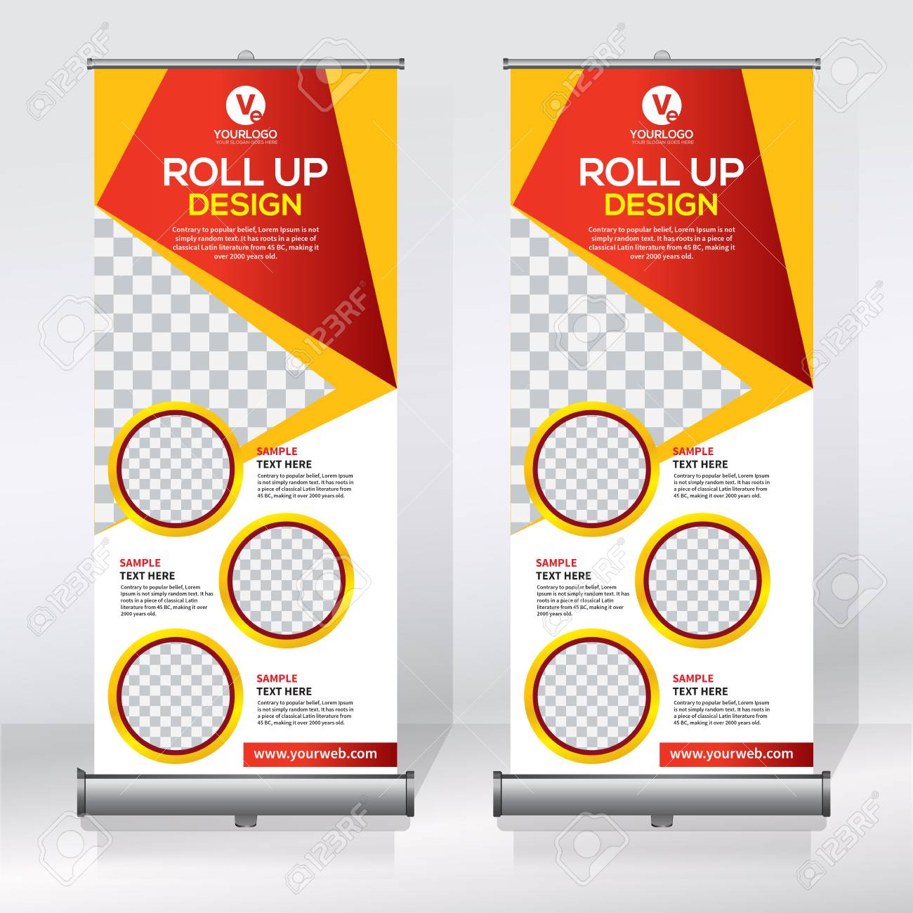 Roll Up Banner Design Template Vertical Abstract Background Pull Up Design Modern X Banner Rectangle Size Royalty Free Cliparts Vectors And Stock Illustration Image 93723050