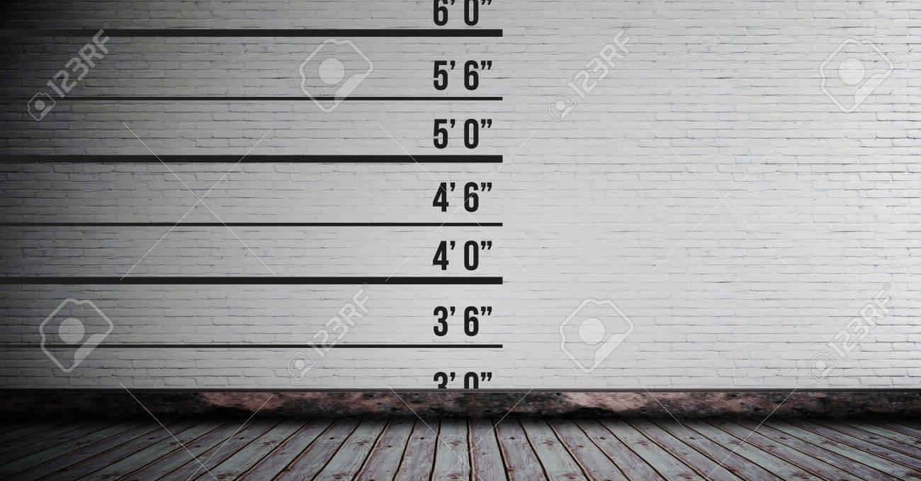 Height measure scale on wall hi-res stock photography and images