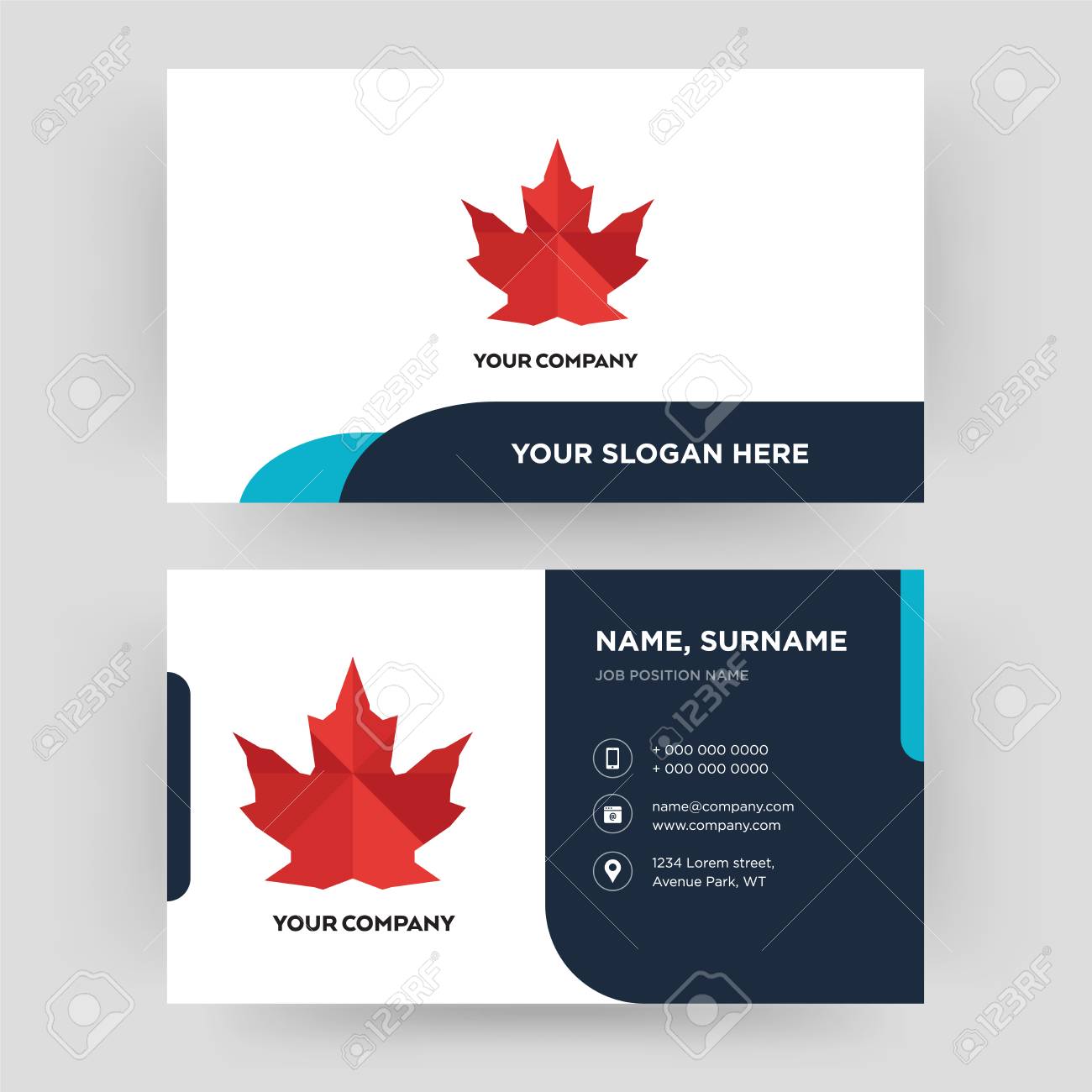 canadian business cards