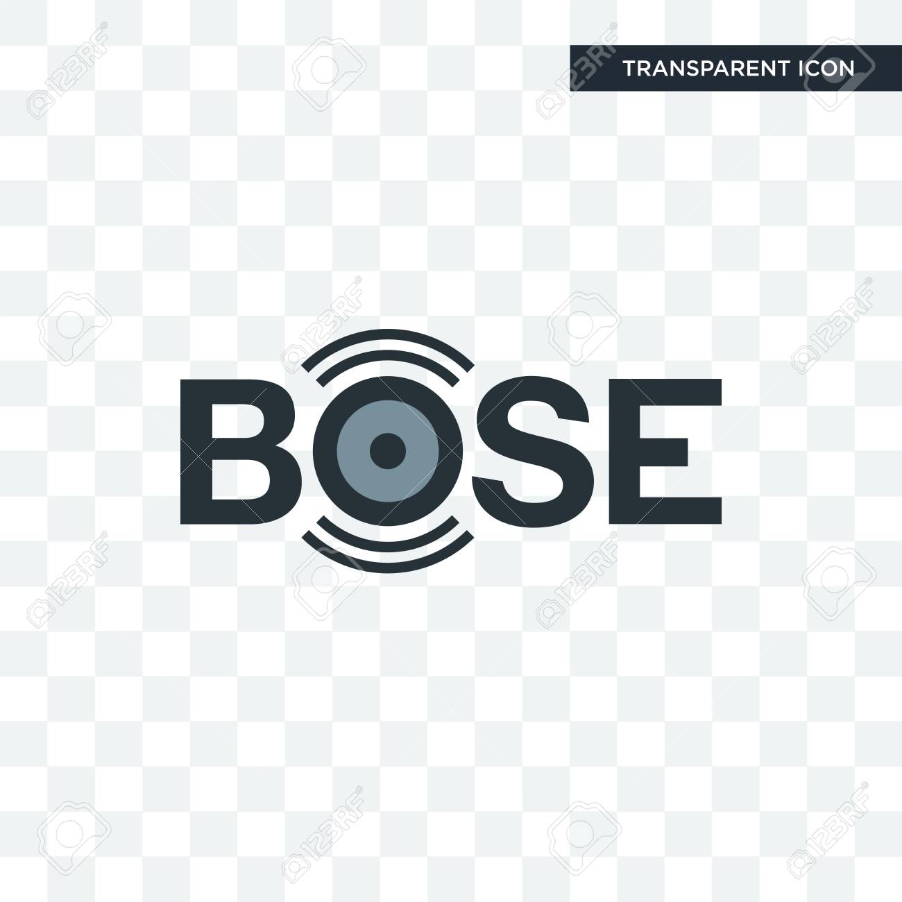Bose Vector Icon Isolated On Transparent Background Bose Logo