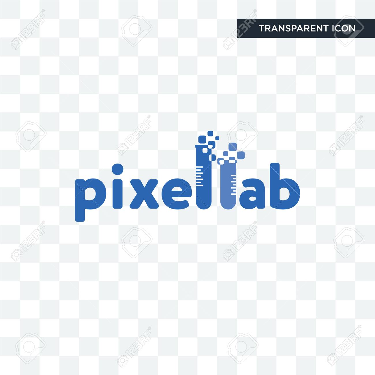 Pixellab Vector Icon Isolated On Transparent Background Pixellab