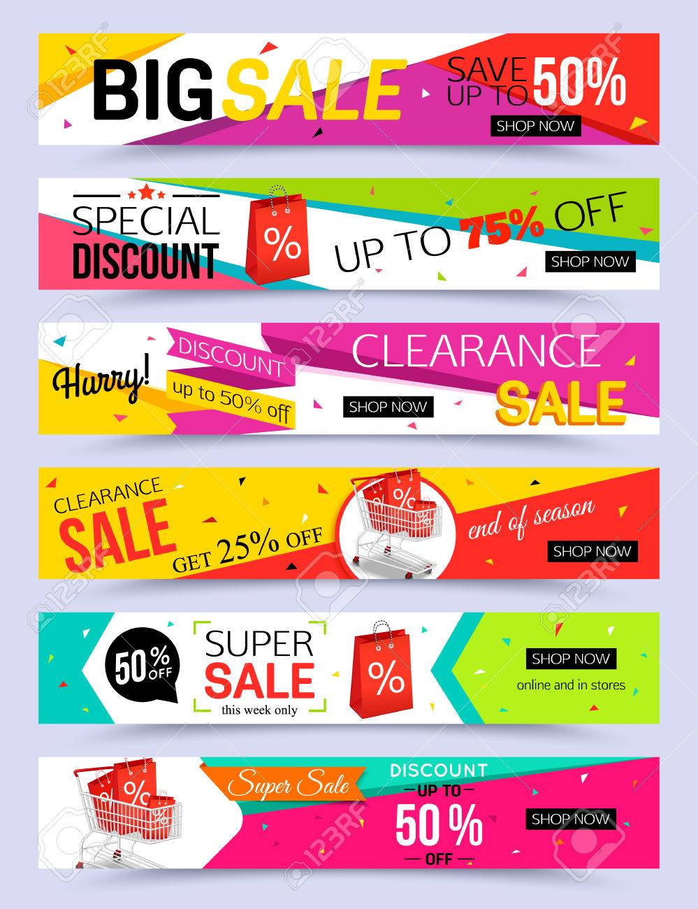 Collection Of Horizontal Holiday Sale Banner Template Vector Royalty Free Cliparts Vectors And Stock Illustration Image 67180412