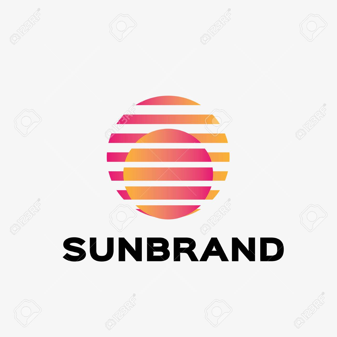 Abstract Sun Logo Abstract Business Logo Design Template Logo