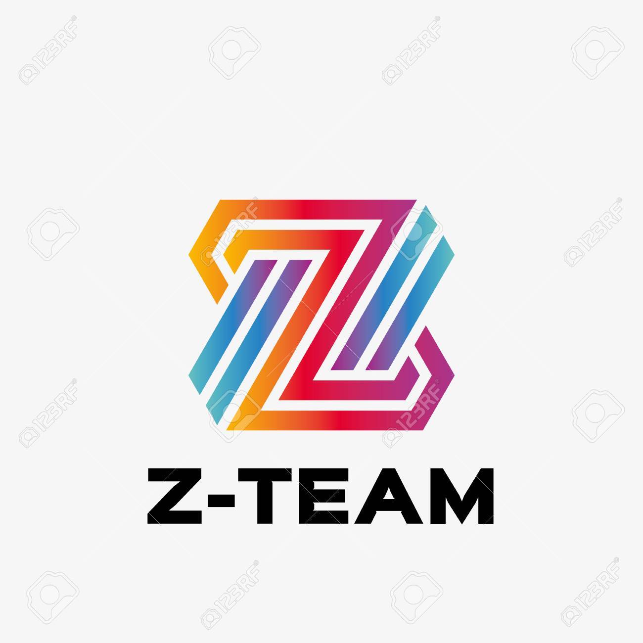 abstract letter z logo abstract business logo design template