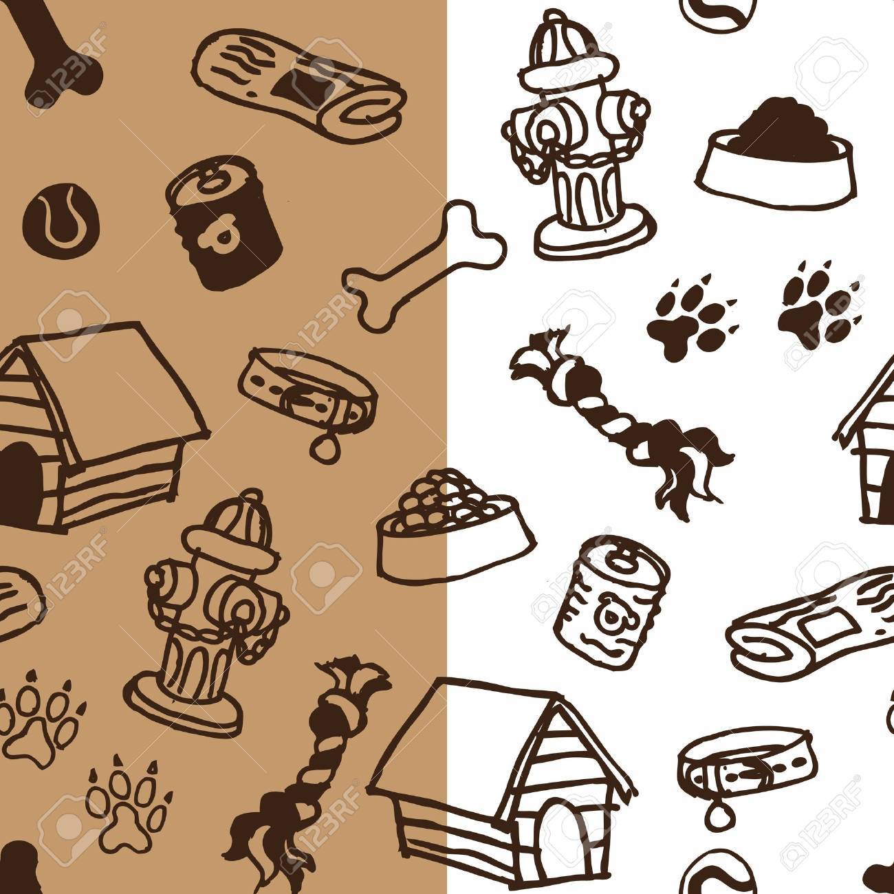 犬イラスト小物入れ その他 犬イラスト小物入れ