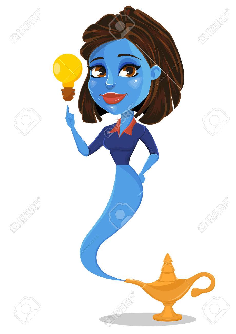 Otro test para sentirte más listo que Albedrío 83083728-hermosa-mujer-de-negocios-genio-saliendo-de-una-l%C3%A1mpara-de-oro-m%C3%A1gico-empresaria-tener-idea-personaj