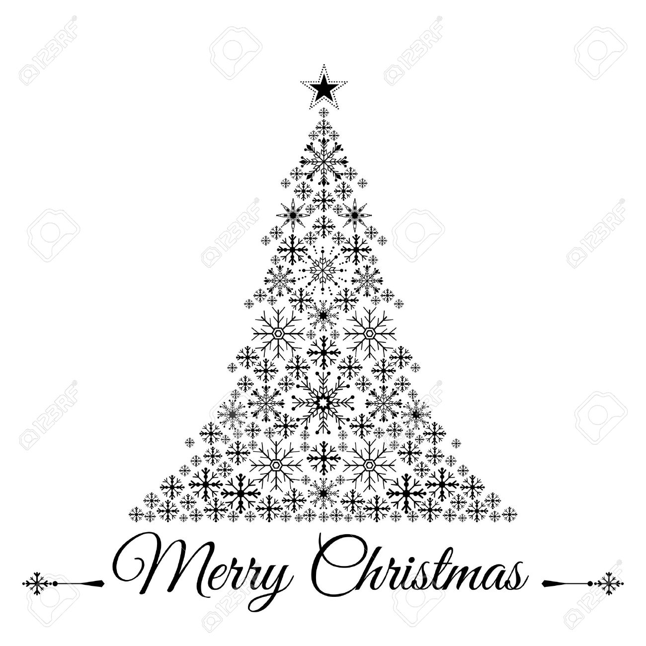 Stylized Christmas Tree Vector Illustration Royalty Free Cliparts Vectors And Stock Illustration Image 16059582