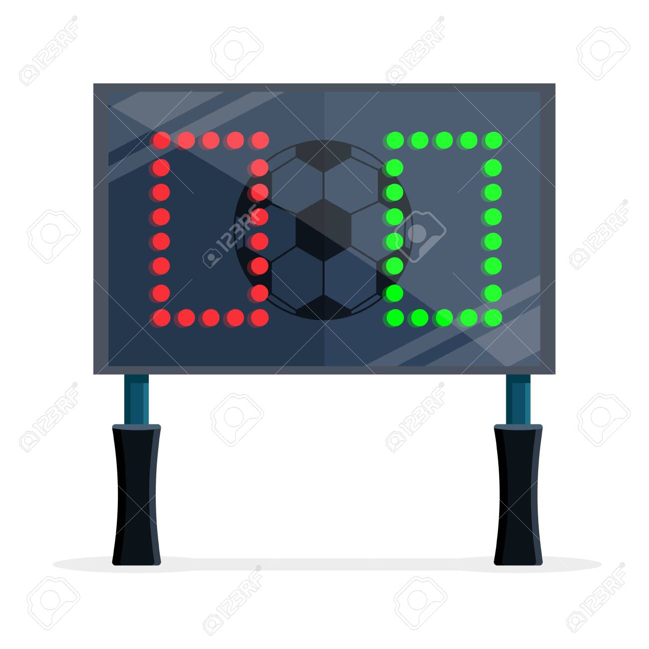 Black Digital Electronic Board Plank Table Clapboard Chipboard Royalty Free Cliparts Vectors And Stock Illustration Image