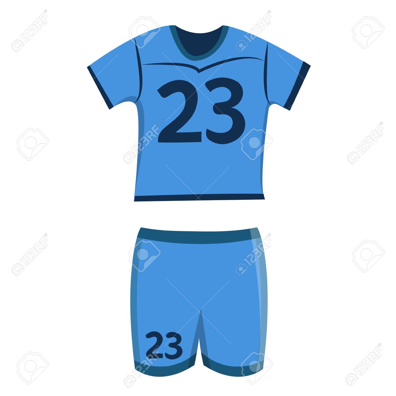 Download Lacrosse Wear Set Sport Clothes Flat Cartoon Style Vector Illustration Royalty Free Cliparts Vectors And Stock Illustration Image 128998129