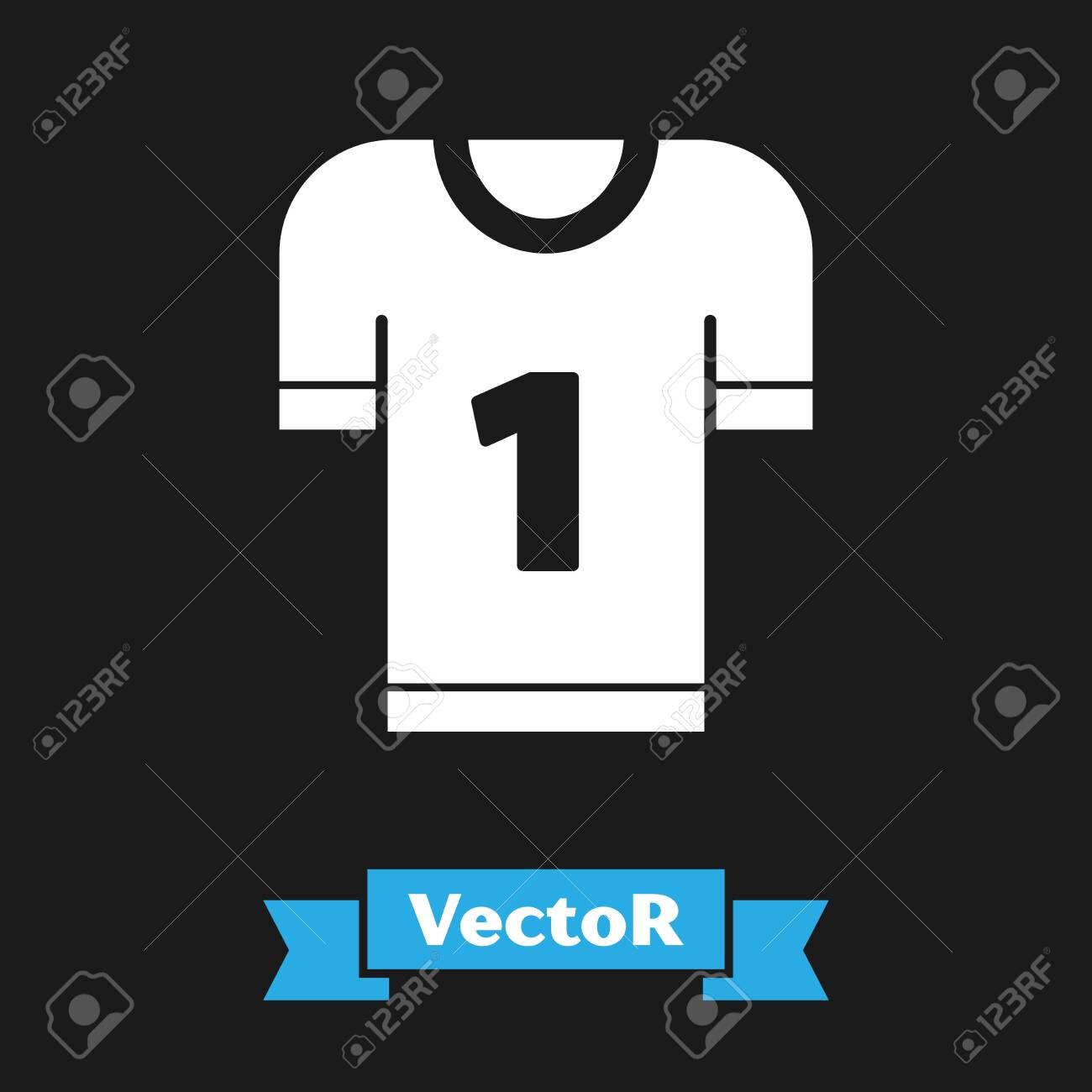 white american football jersey