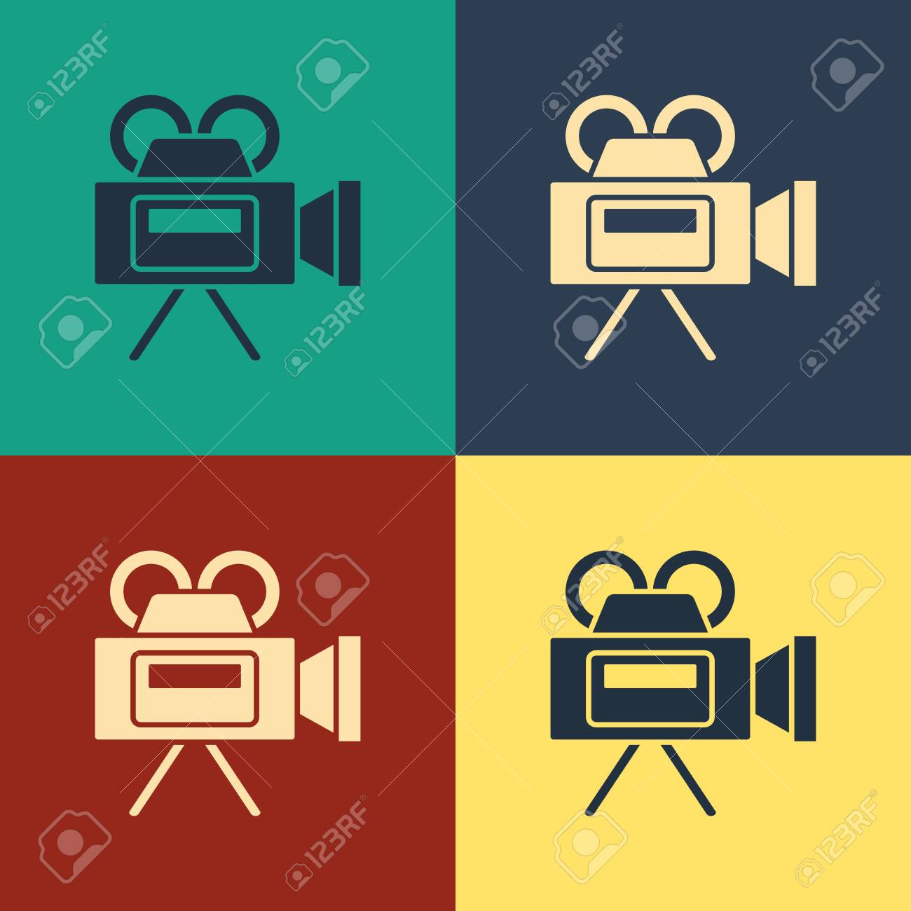 Color Cinema Camera Icon Isolated On Color Background Video Royalty Free Cliparts Vectors And Stock Illustration Image 127873424 Find professional camera drawing videos and stock footage available for license in film, television, advertising and corporate uses. 123rf