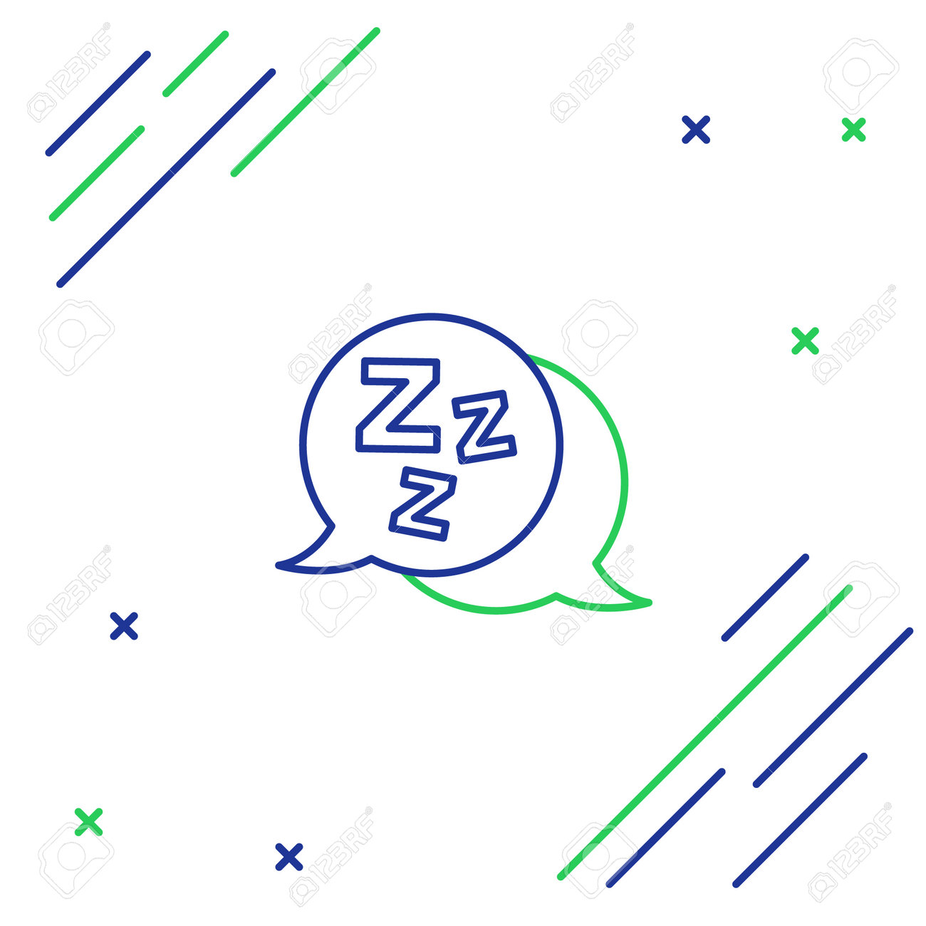 DTF Wildcats Bubble Outline (2 Colors) Transfer Baby / Blue, image size:1300x1300