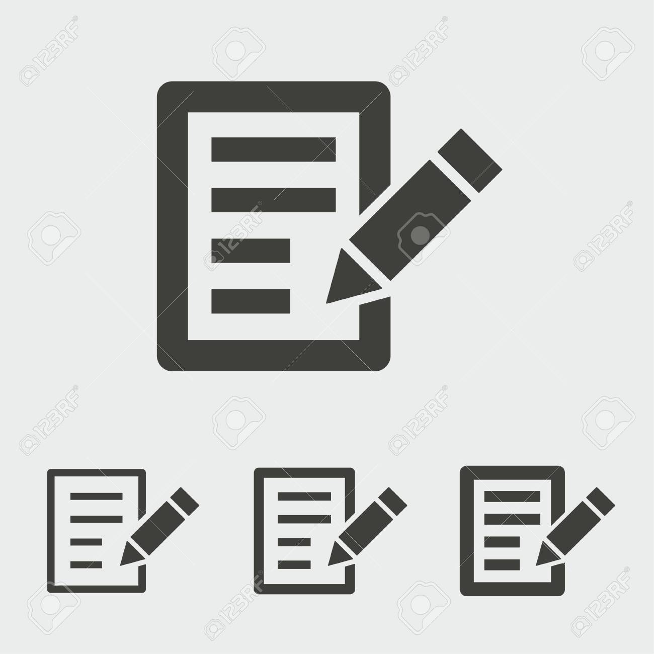 Survey Vector Icon Black Illustration Isolated For Graphic And - survey vector icon black illustration isolated for graphic and web design stock vector