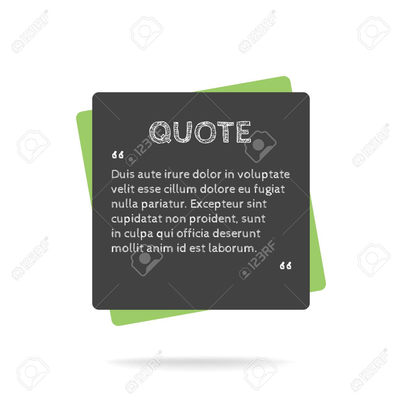 Marque De Citation Bulle De La Parole Citation Vide Modele De Citation Vide Place Element De Design Pour Carte De Visite Feuille De Papier Des Informations Note Message Motivation Commenter Etc Vector Marque De Citation Bulle De La Parole Citation Vide Modele De Citation Vide Place Element De Design Pour Carte De Visite Feuille De Papier Des Informations Note Message Motivation Commenter Etc Vector