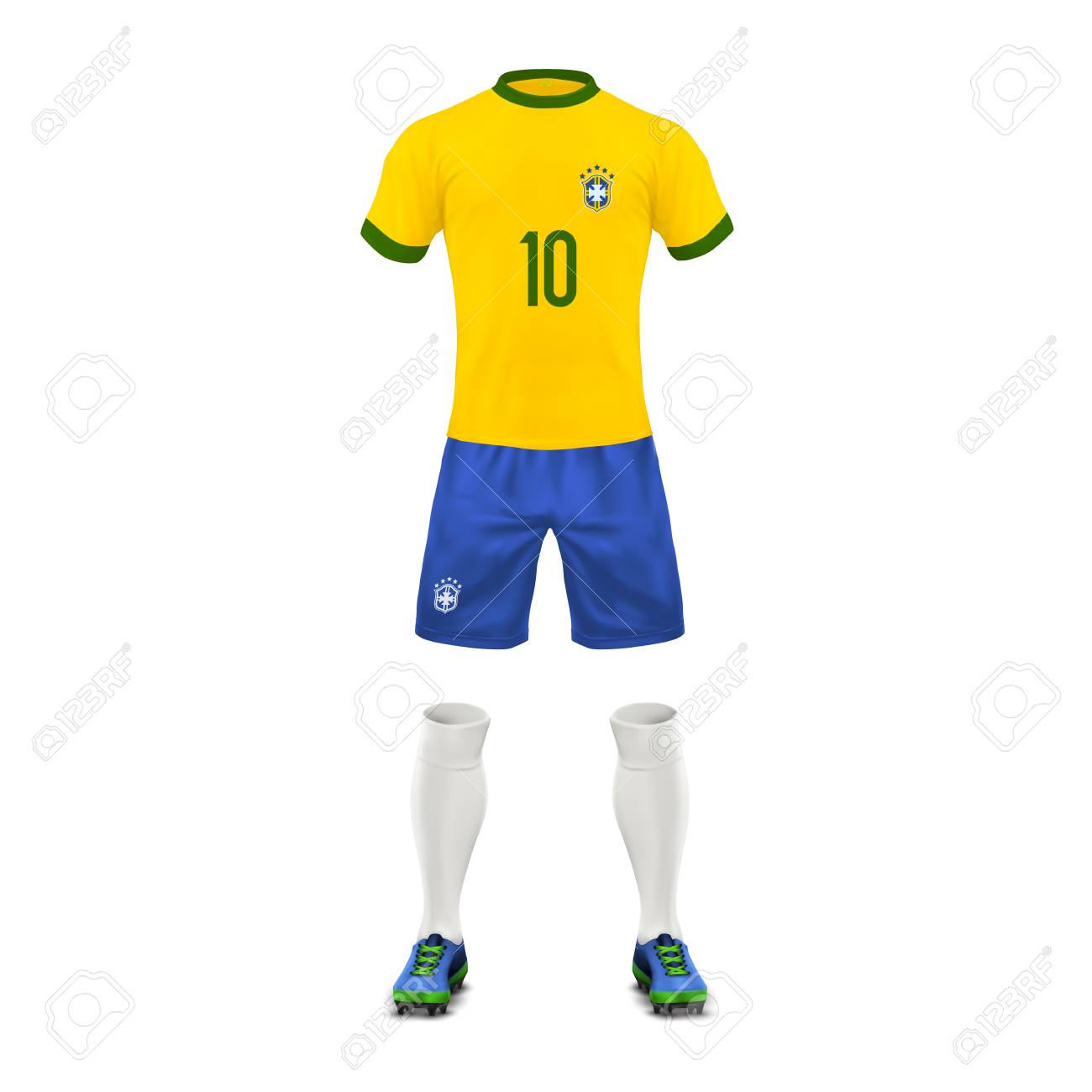 Brazil soccer outfit