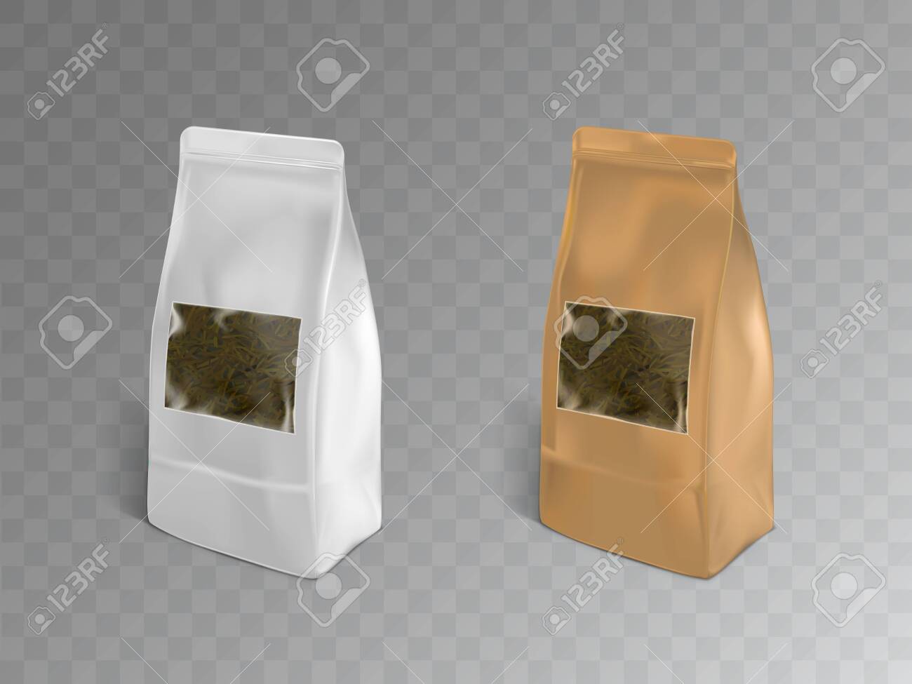 Download Black Green Or Herbal Tea Packaging 3d Realistic Vector Mockup Royalty Free Cliparts Vectors And Stock Illustration Image 127067328