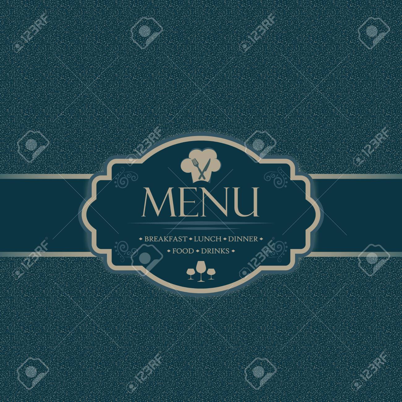 menu template for restaurants bars and beverages breakfast