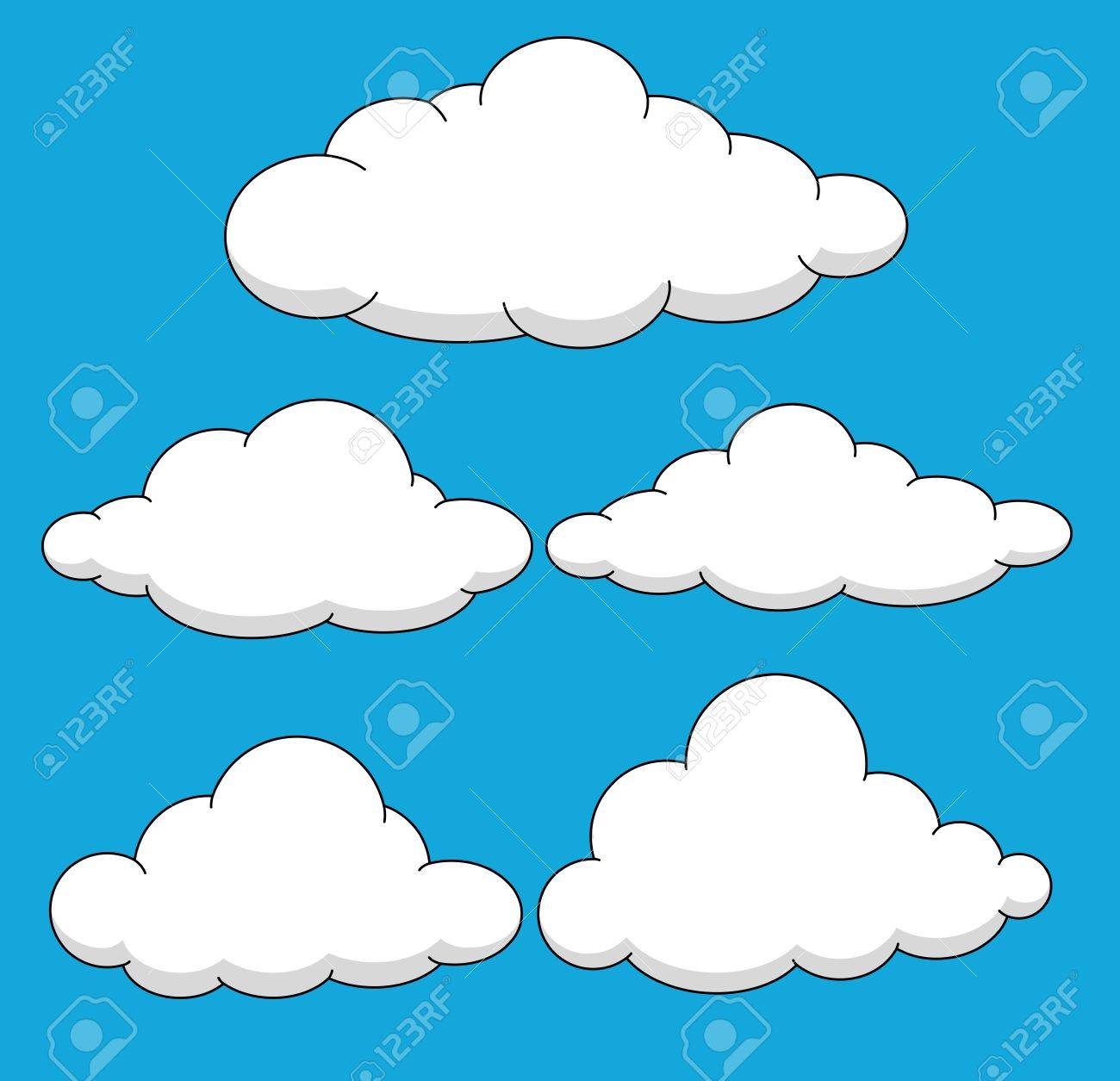 雲イラスト のイラスト素材 ベクタ Image 雲イラスト のイラスト素材 ベクタ Image