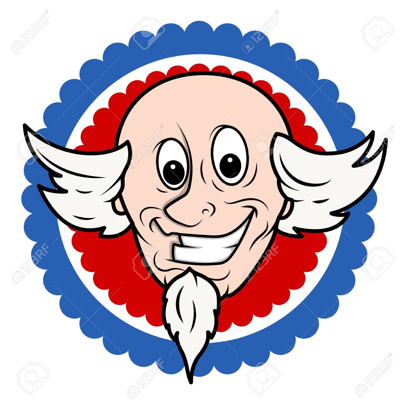 funny uncle sam face cartoon vector royalty free cliparts vectors uncle sam vector