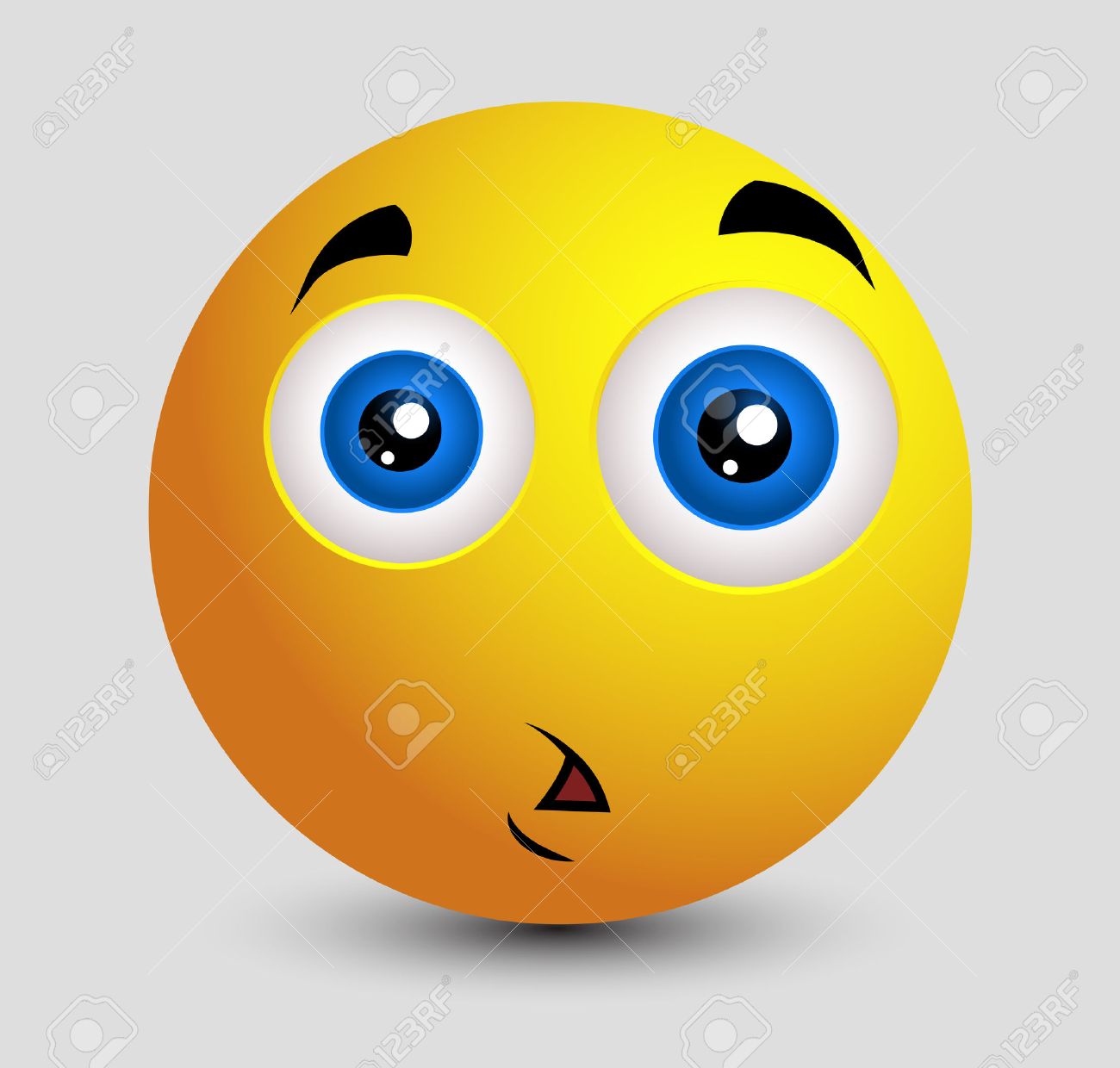 shocked sad emoji smiley emoticon royalty free cliparts vectors