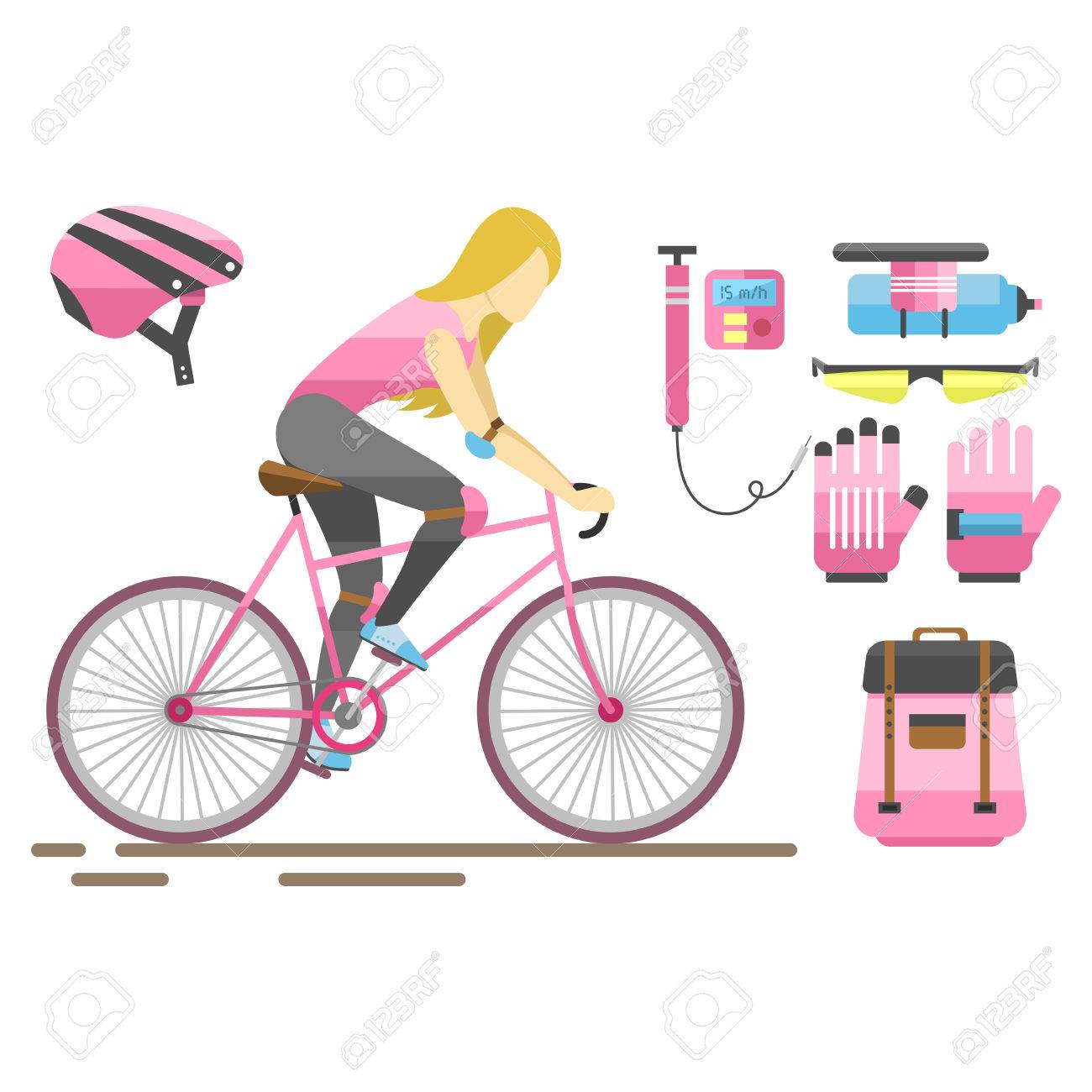 パンクした自転車機器アイコン ライダー ベクトル イラスト のイラスト素材 ベクタ Image パンクした自転車機器アイコン ライダー ベクトル イラスト のイラスト素材 ベクタ Image